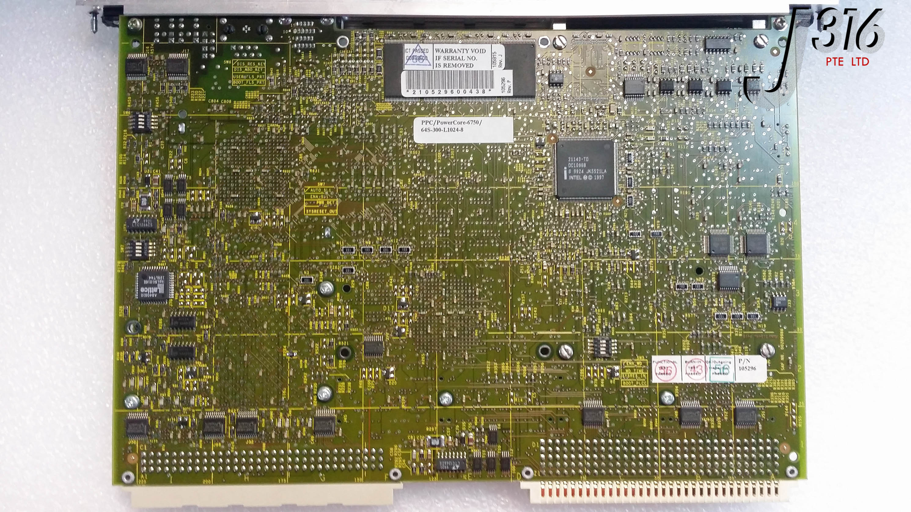 363 FORCE PCB PPC/POWERCORE-6750 FOR ASML 4022.436.3500 105296