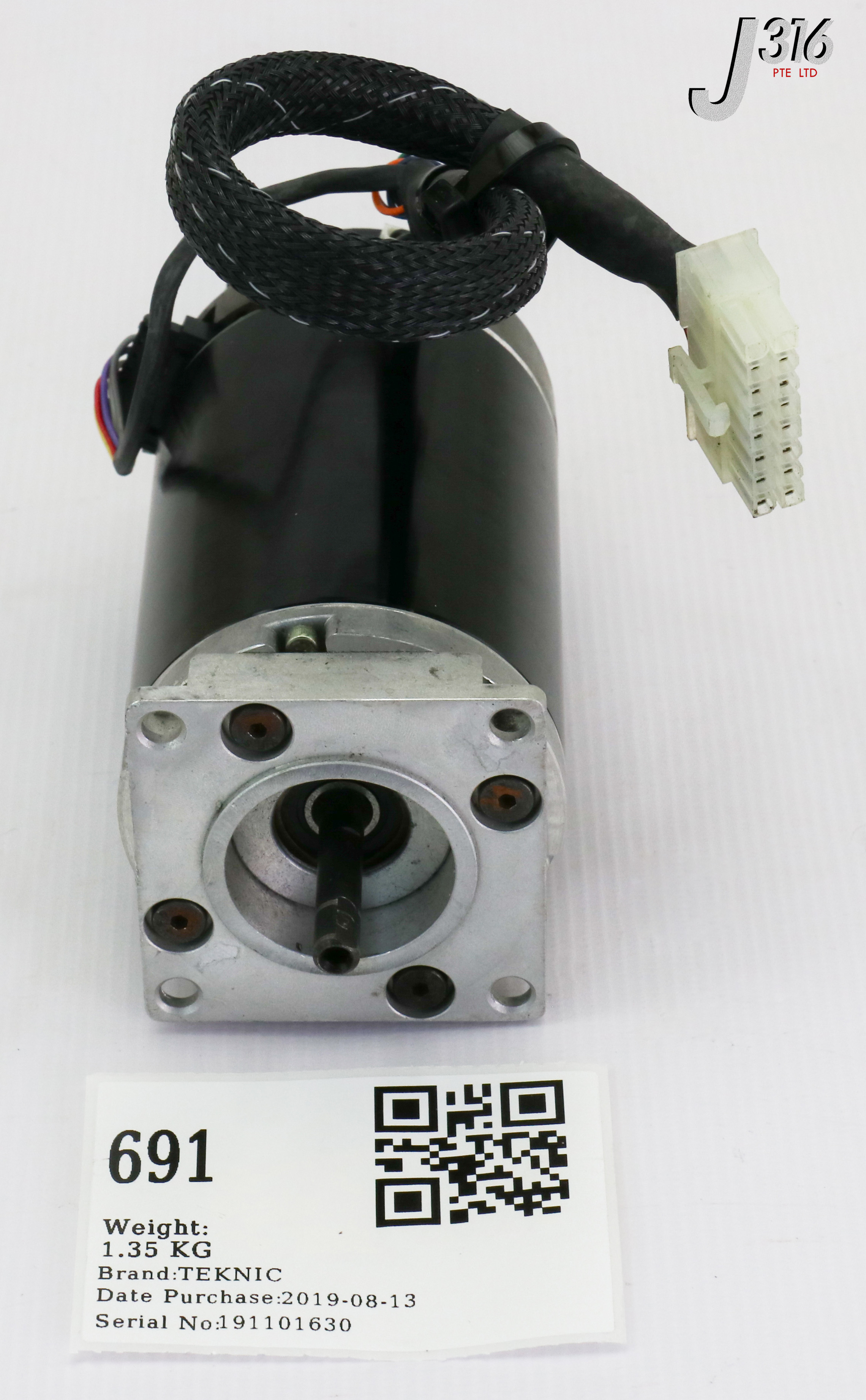 691 TEKNIC SERVO MOTOR, P/N: 2100844 M-2348-103