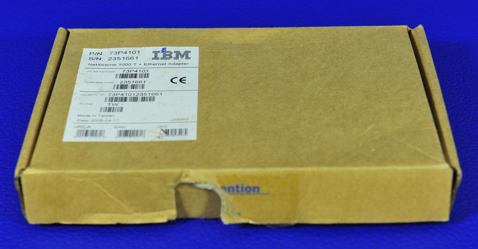 777 IBM PCB NETXTREME 1000 T + ETHERNET ADAPTER (NEW) 73P4101