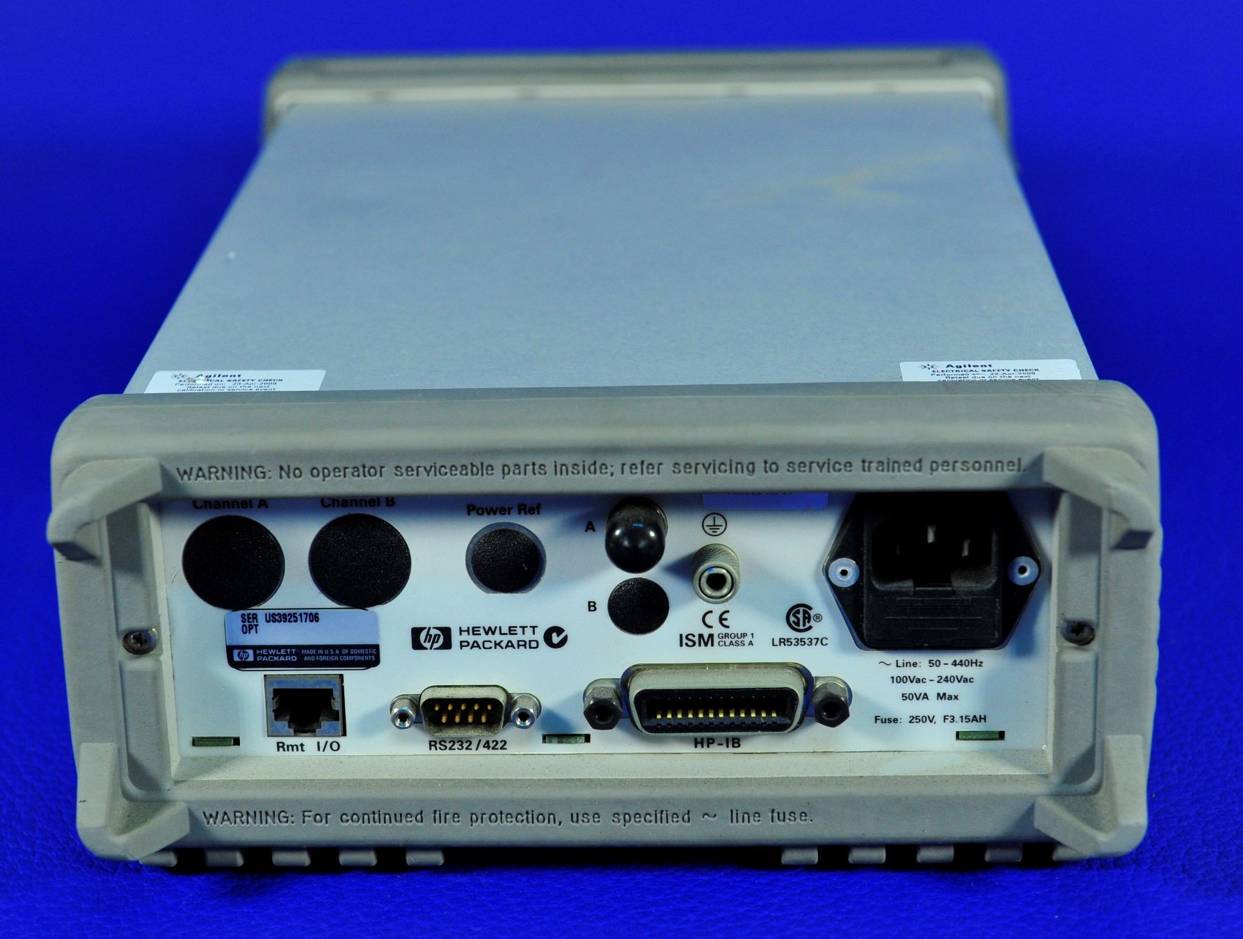 843 AGILENT EPM SERIES POWER METER E4418B – J316Gallery