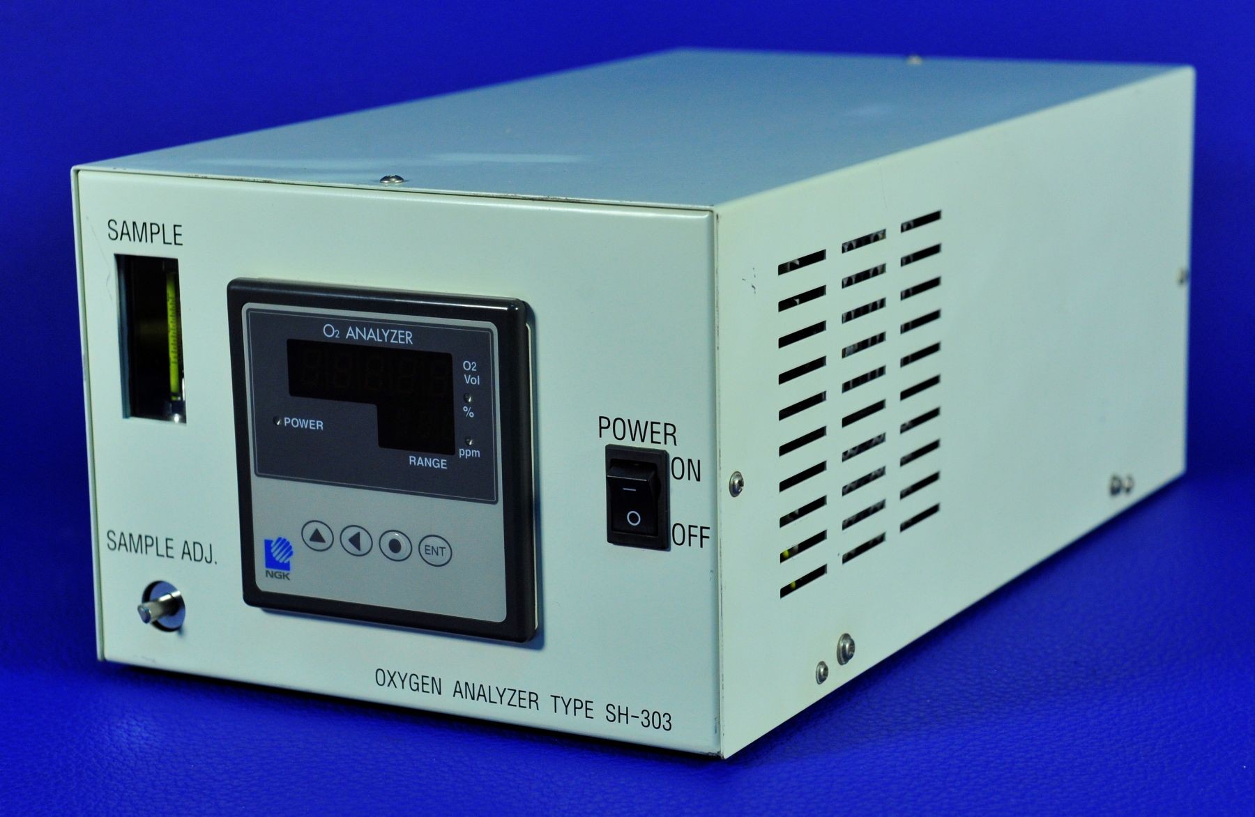 844 ENERGY SUPPORT GAS OXYGEN O2 ANALYZER/ METER KX-501037-A SH-303