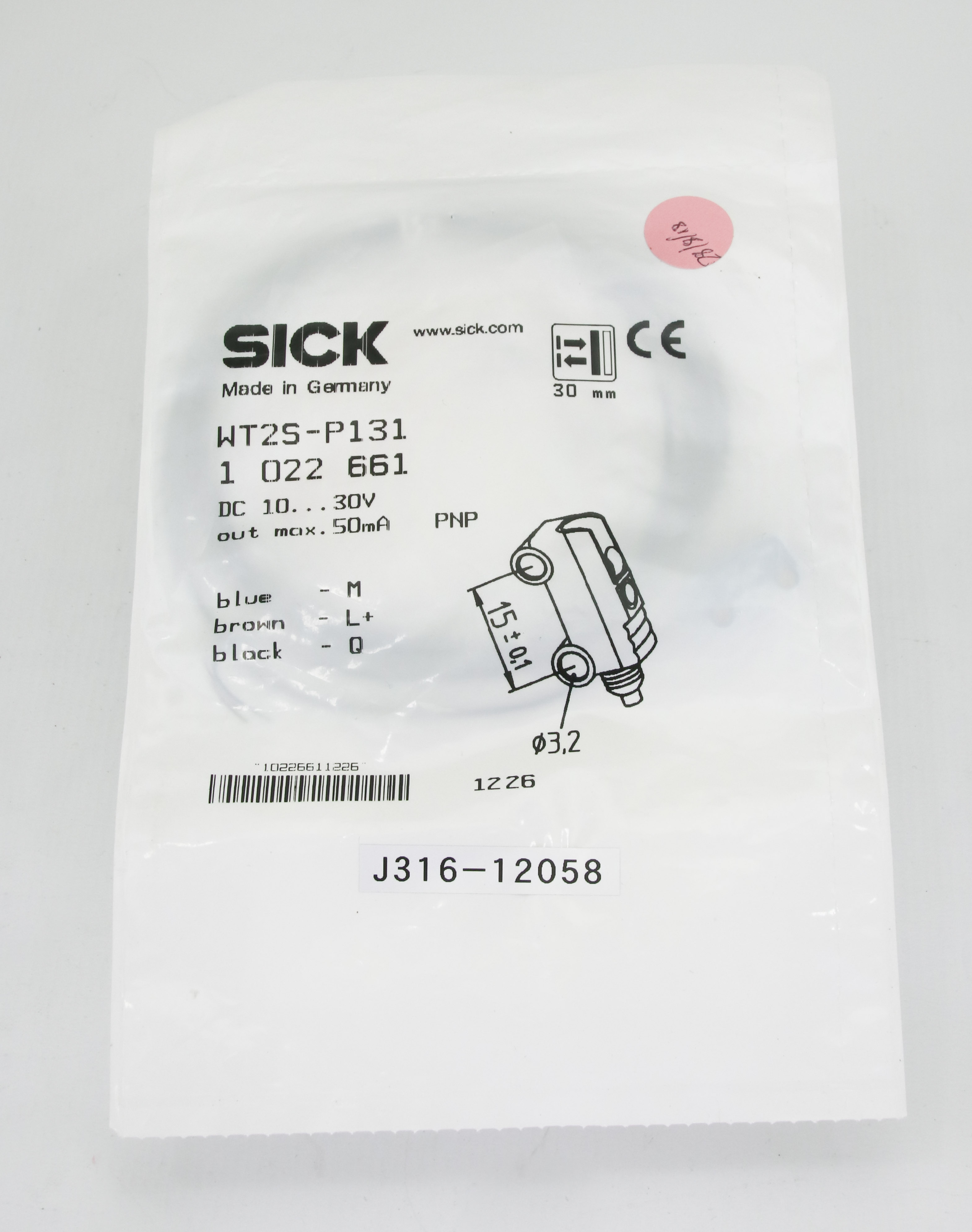 Sick Sensor Sick WT2S-P131 WT2S-P131 
