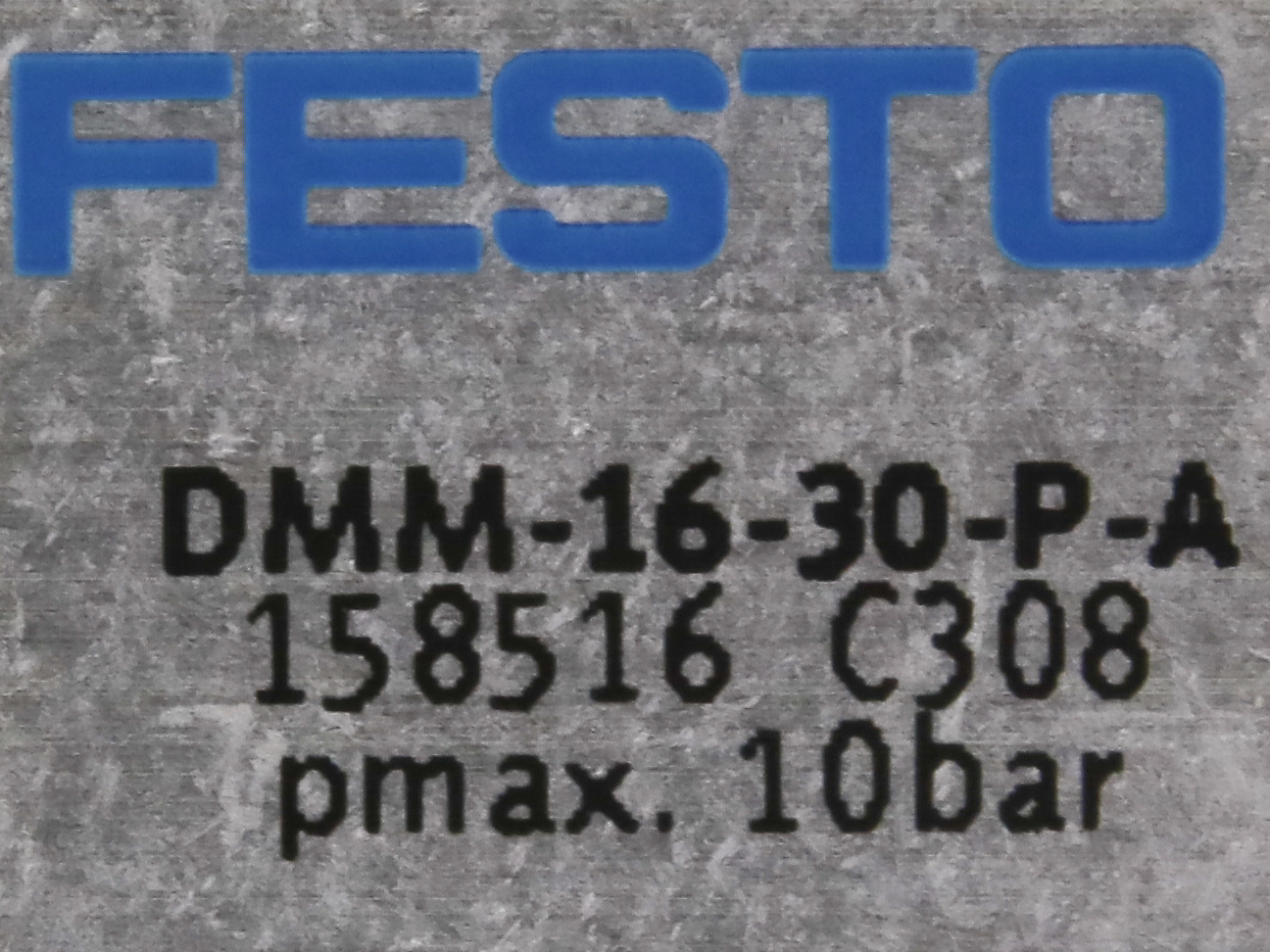 Festo FESTO 158519 Cylindre Compact Dmm 16 30 P A S20 DMM-16-30-P-A-S20 