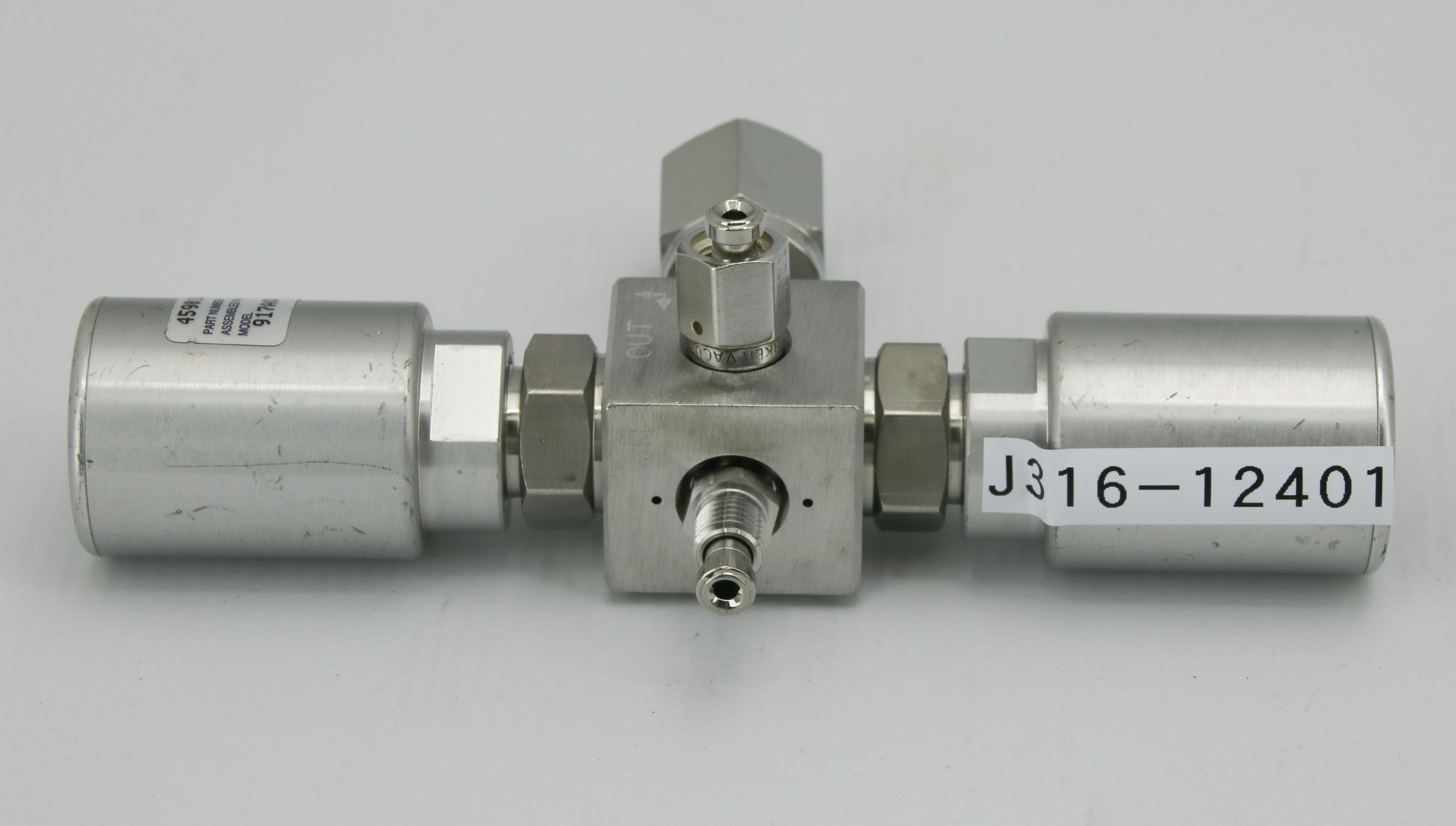 12401 VERIFLO DUAL DIAPHRAGM VALVE, P/N: 45901043 917AOPLPNC/NCS6744