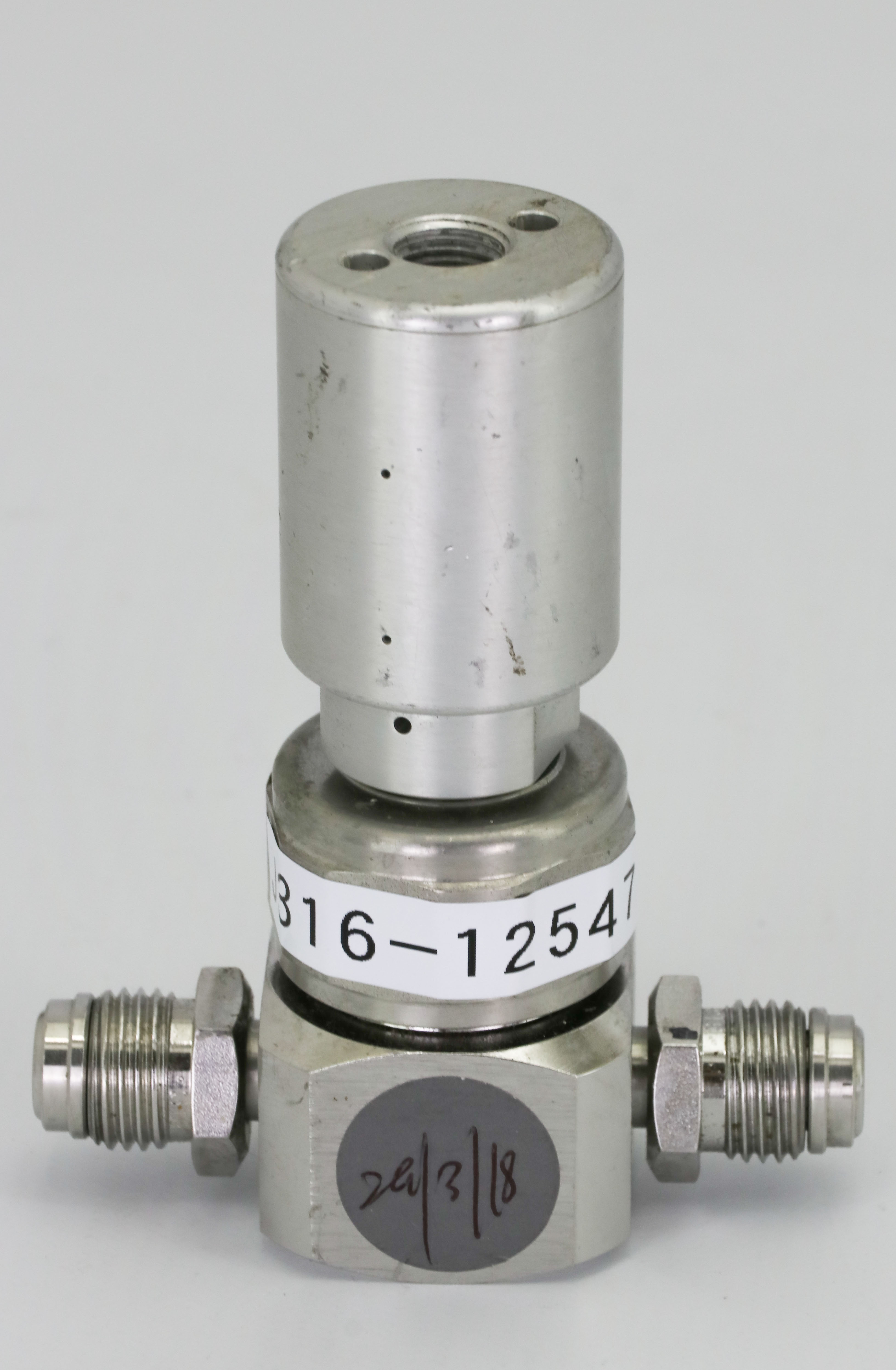 12547 VERIFLO PNEUMATIC DIAPHRAGM VALVE, ¼" MVCR, P/N: 42600831 944AOPLPNCSFSMM