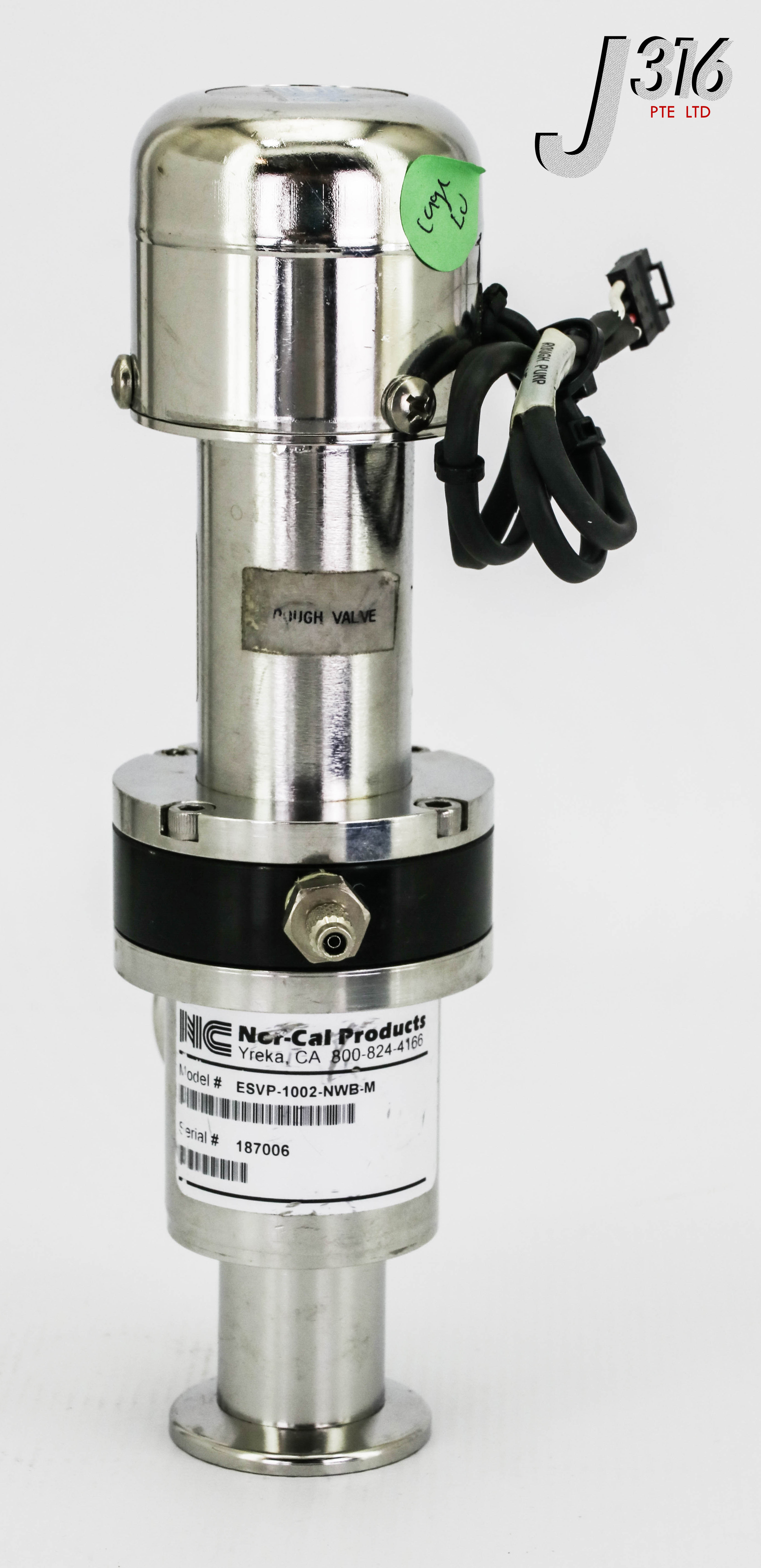 NOR-CAL PRODUCTS Right Angle Valve ESVP-1002-NWB 