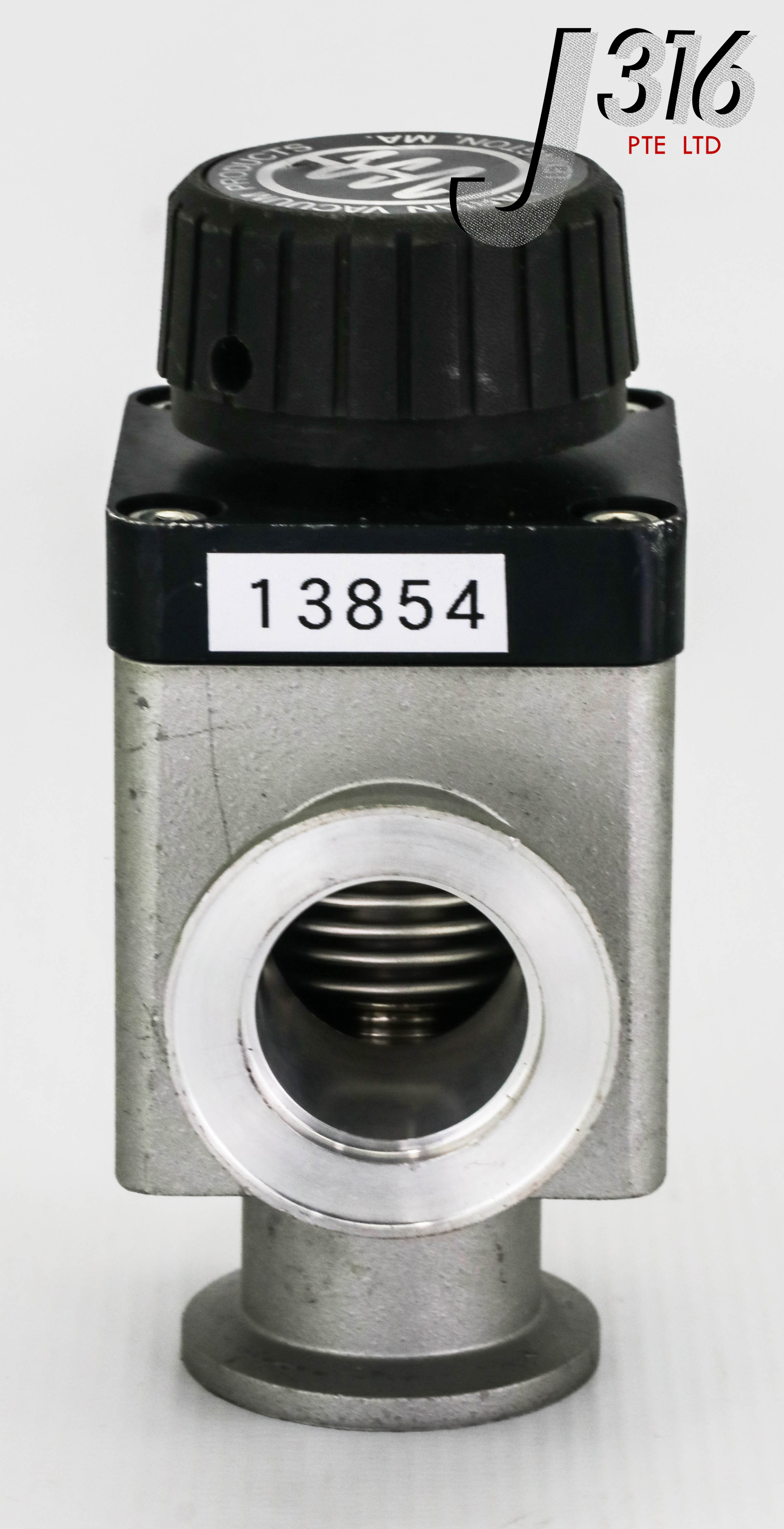 13854 VARIAN MANUAL BELLOWS VALVE, NW25-H/O L6280-302