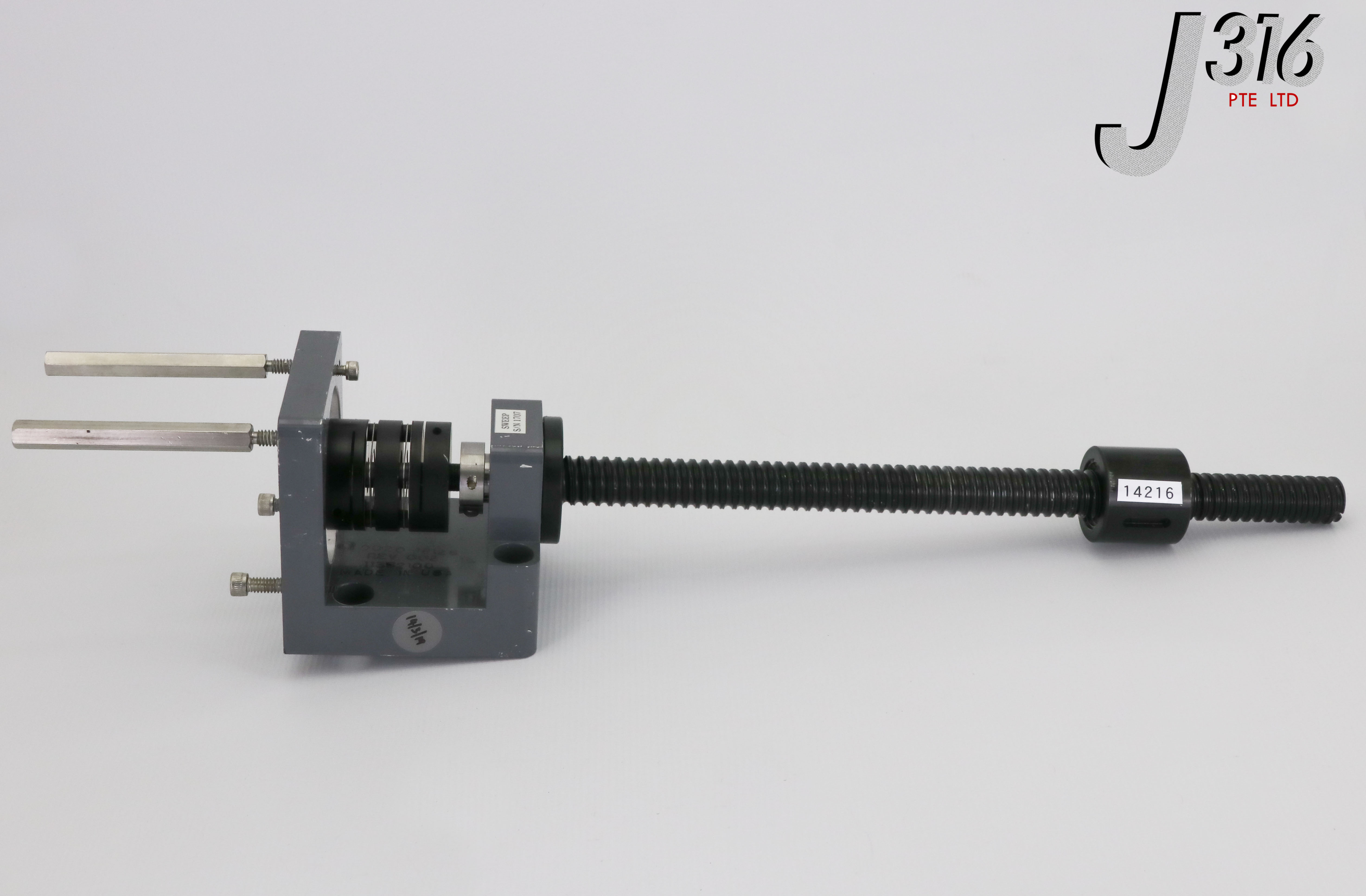 14216 APPLIED MATERIALS MOTOR MOUNT,SWEEP HEAD THK BT2005A 0020-18128