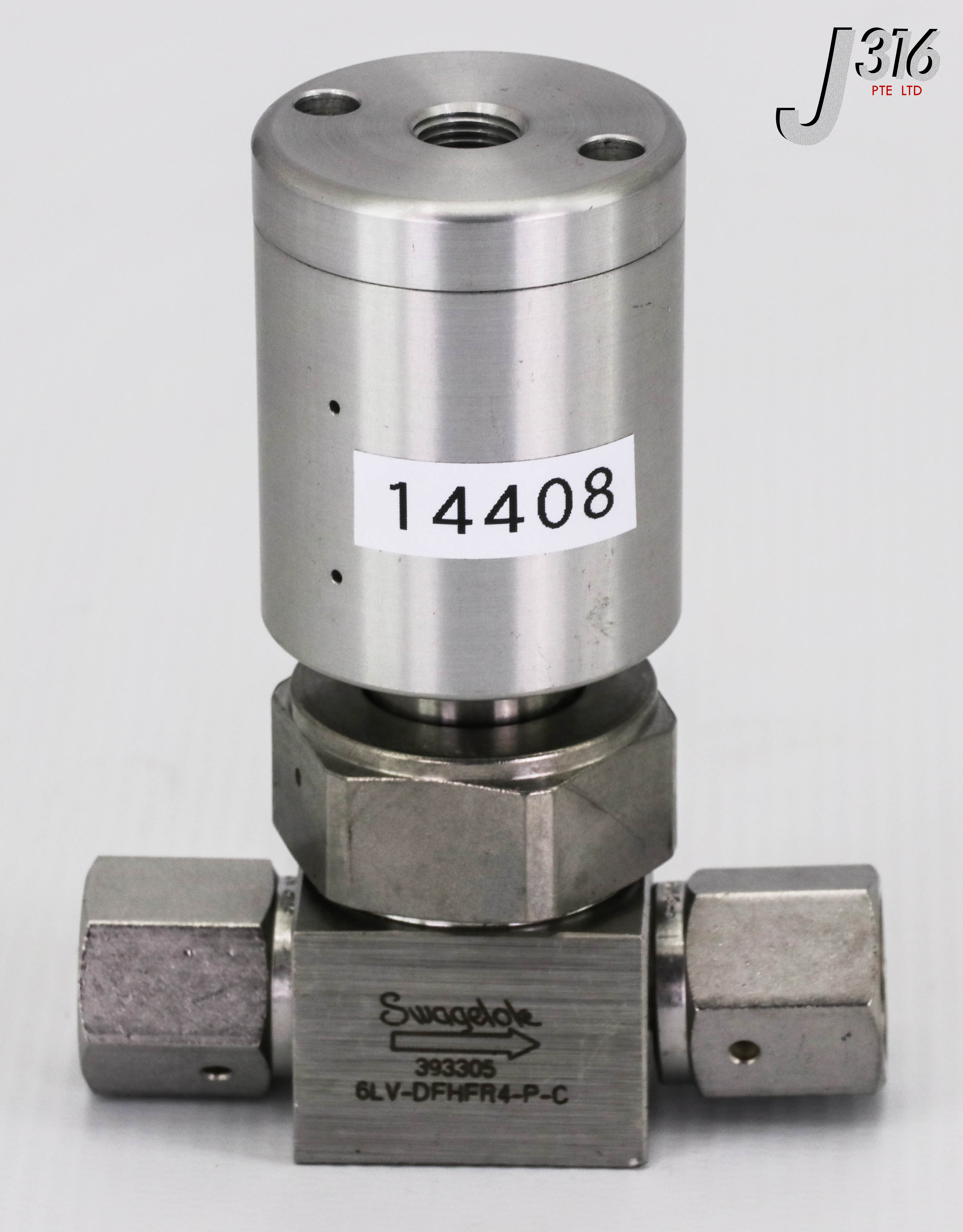 14408 SWAGELOK HIGH FLOW DIAPHRAGM SEALED VALVE 6LV-DFHFR4-P-C