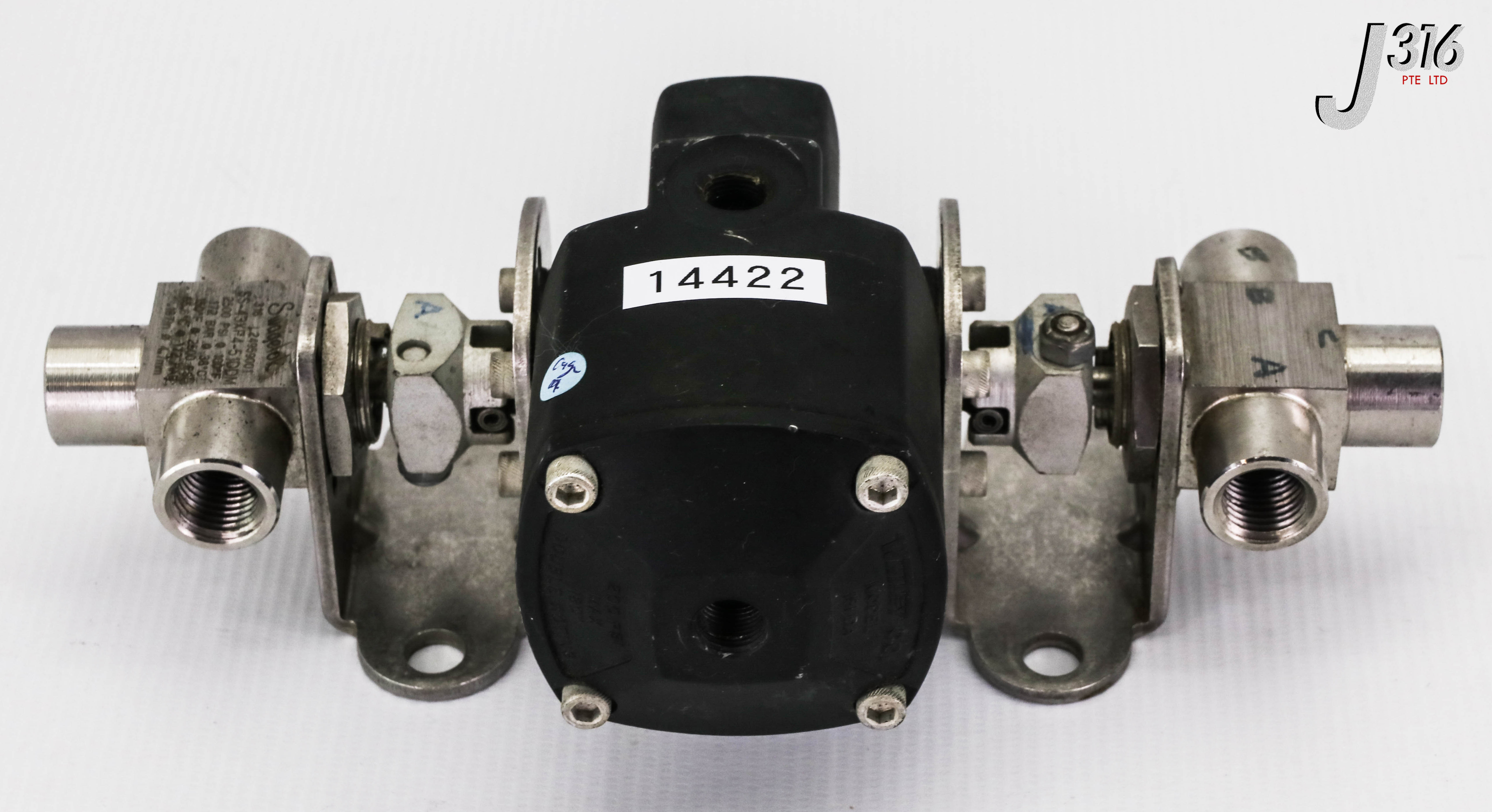 14422 SWAGELOK ASSY, AIR ACTUATOR,  SS-43XF4-51DDM 151 DA