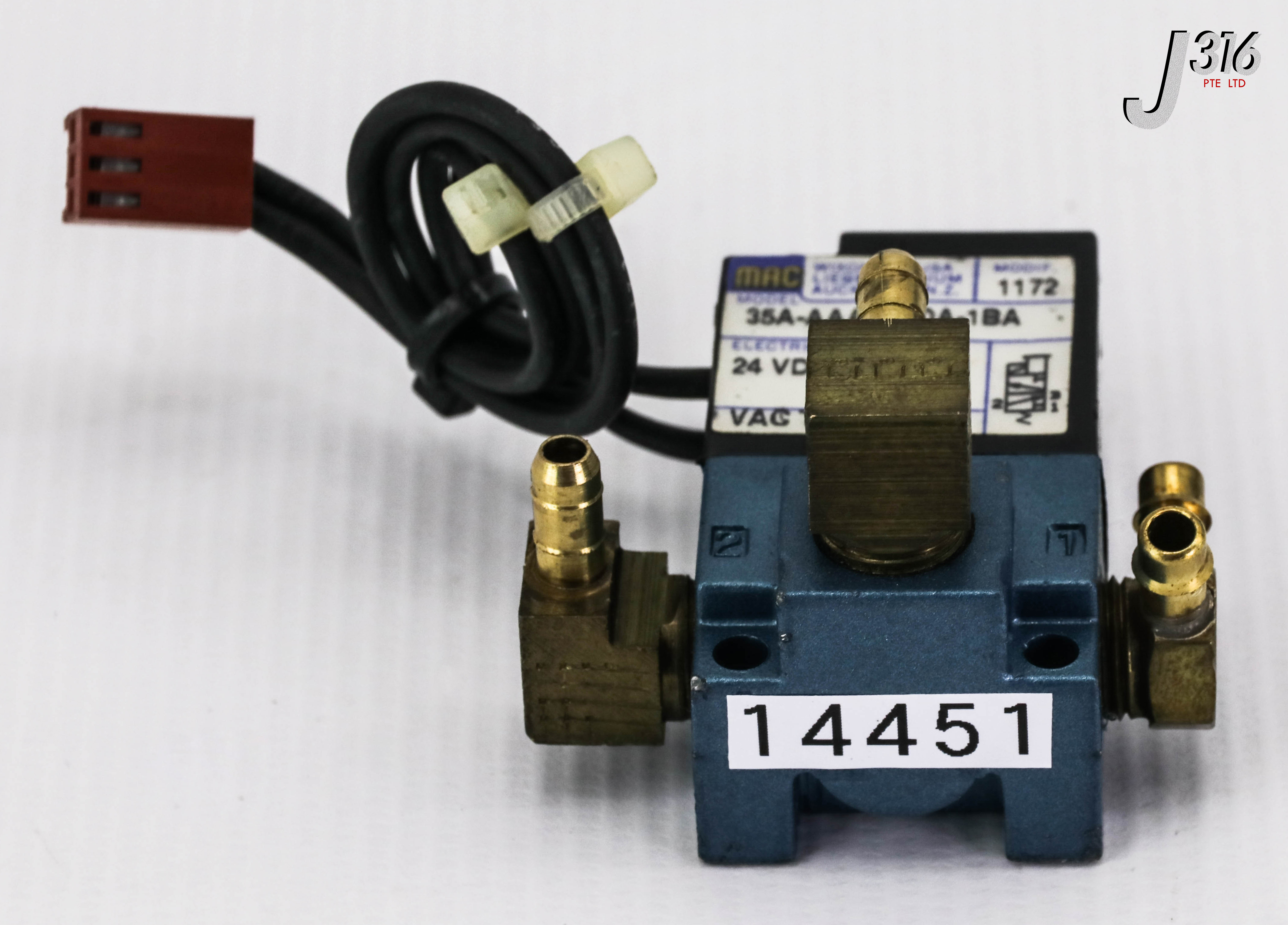 14451 MAC 3-WAY SOLENOID VALVE  35A-AAA-DEDA-1BA
