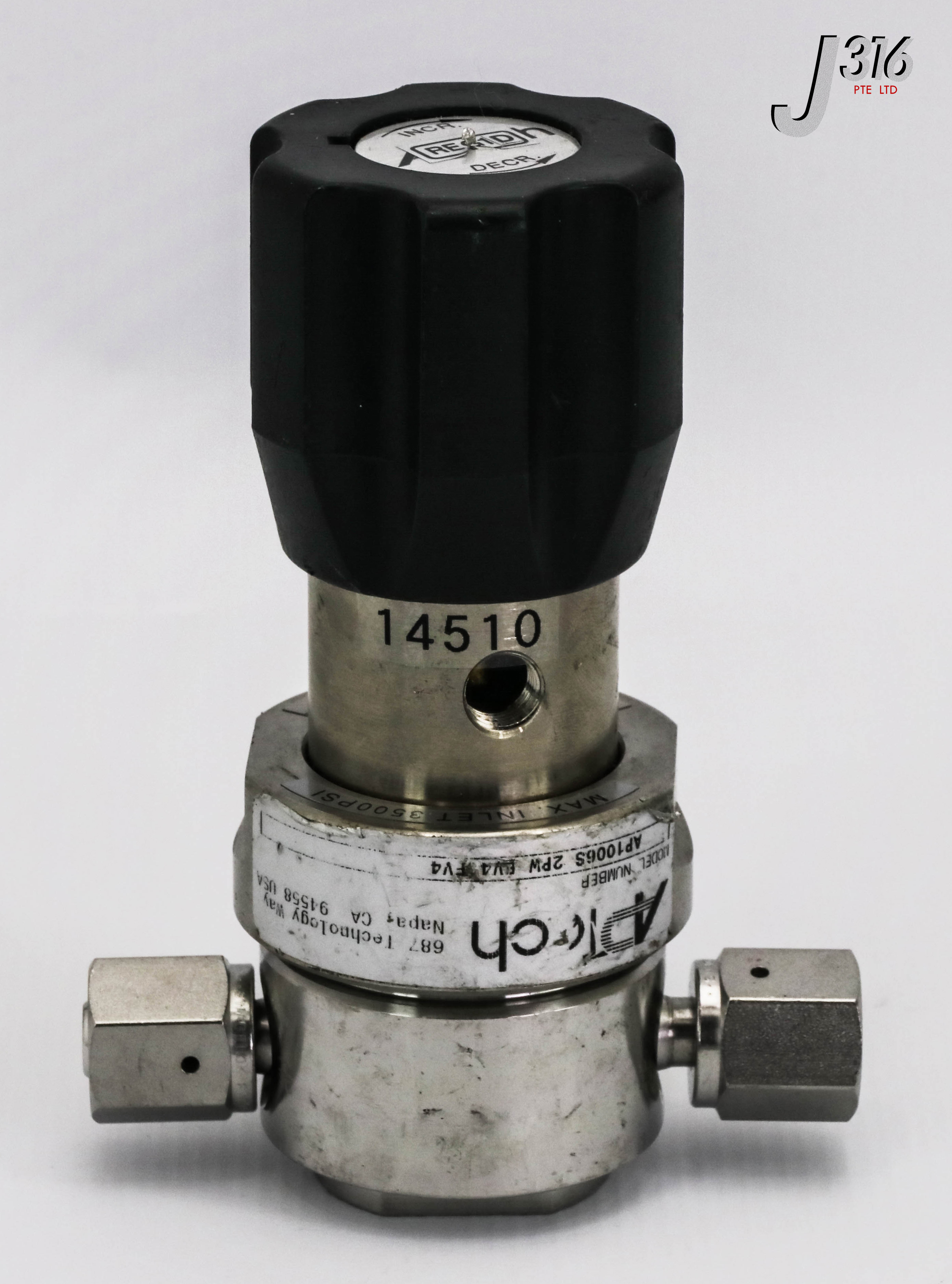 14510 APTECH SGL STAGE REGULATOR AP1006S 2PW FV4 FV4