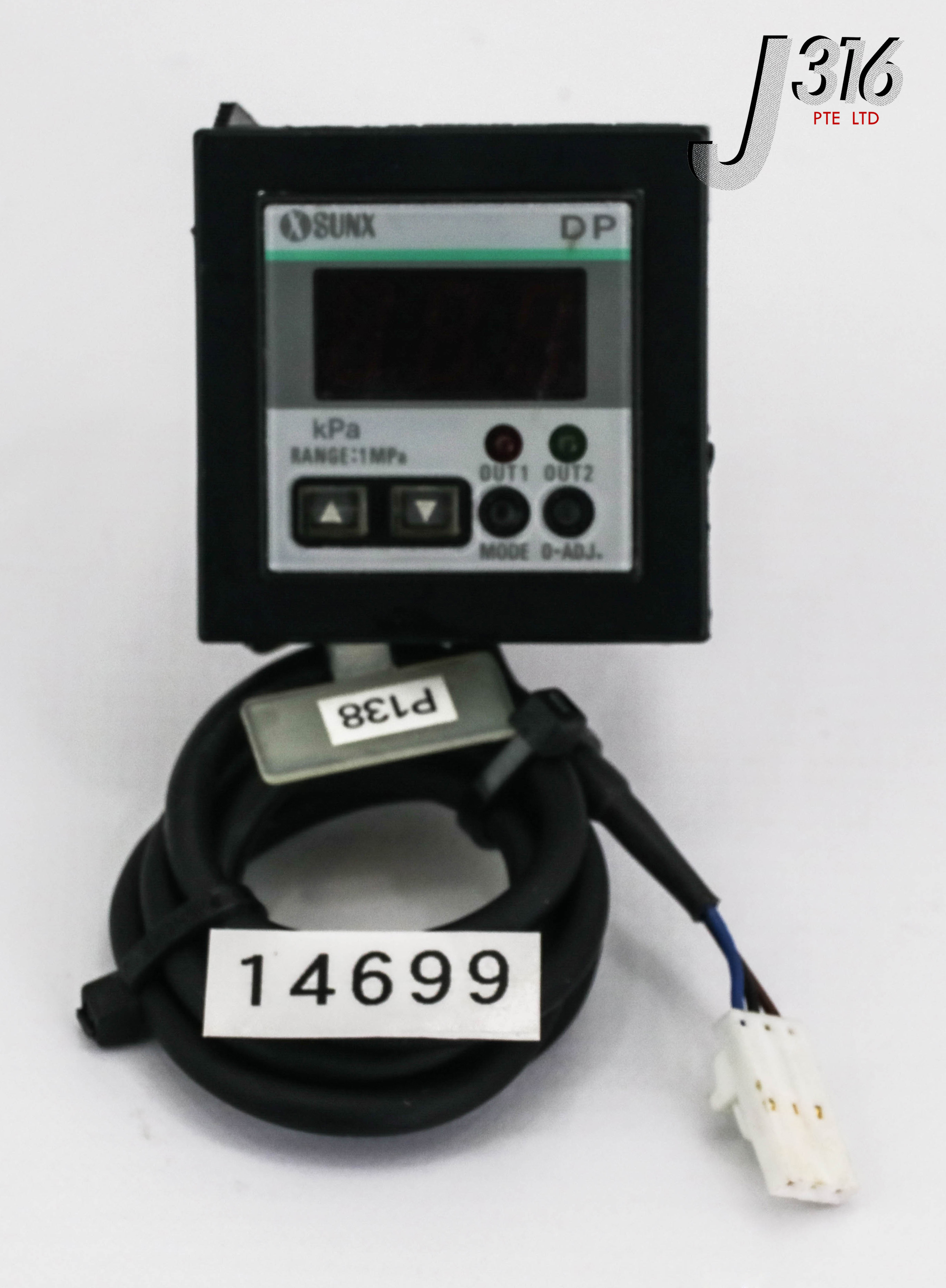 14699 SUNX PRESSURE SENSOR, 1MPA 0-ADJ