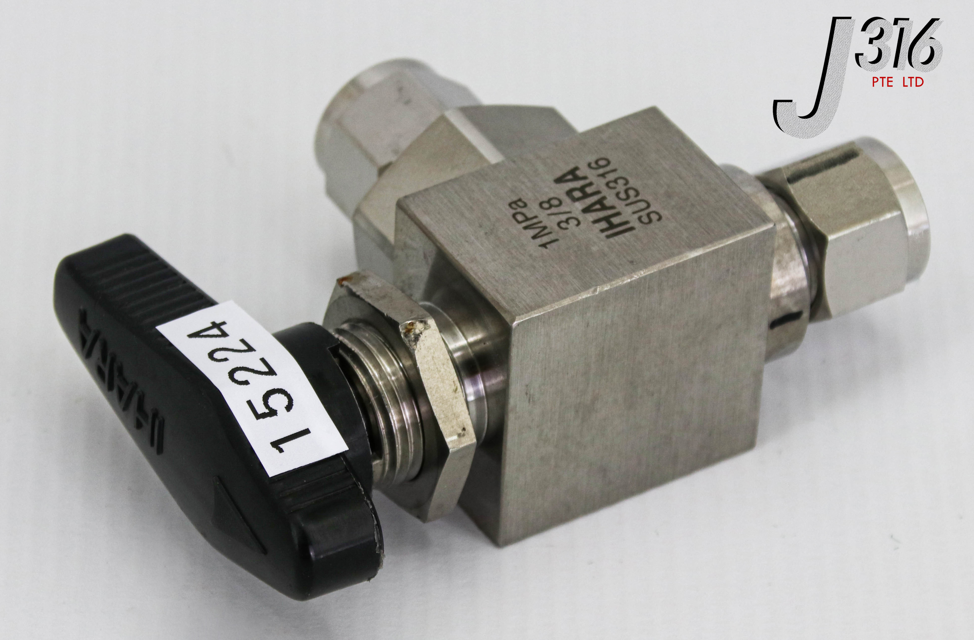 15224 IHARA BALL VALVE, 1MPA 3/8 SUS316 - J316Gallery