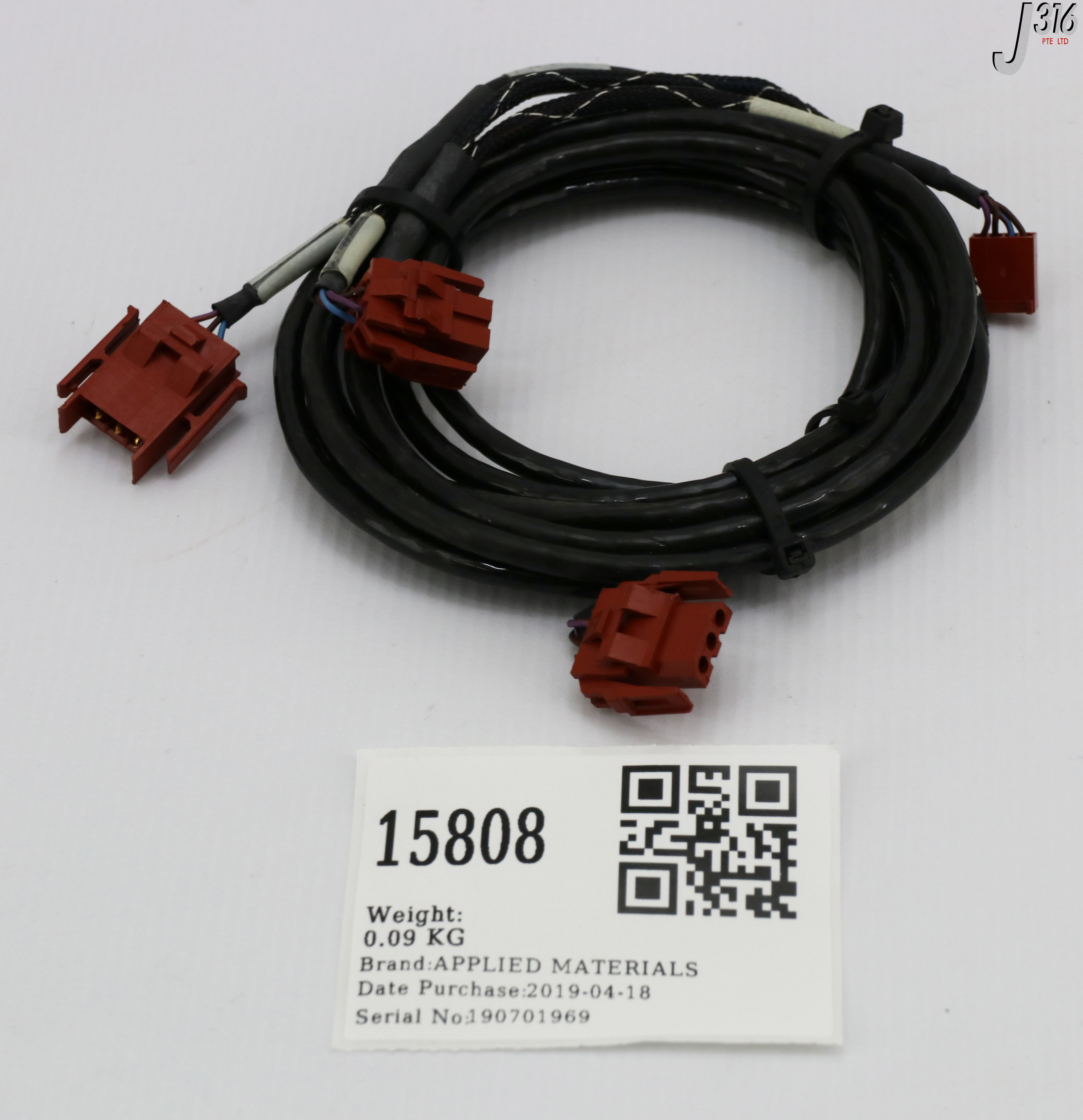 HX TO DENT TEE Details about   AMAT 0150-25077 CABLE ASSY NEW 