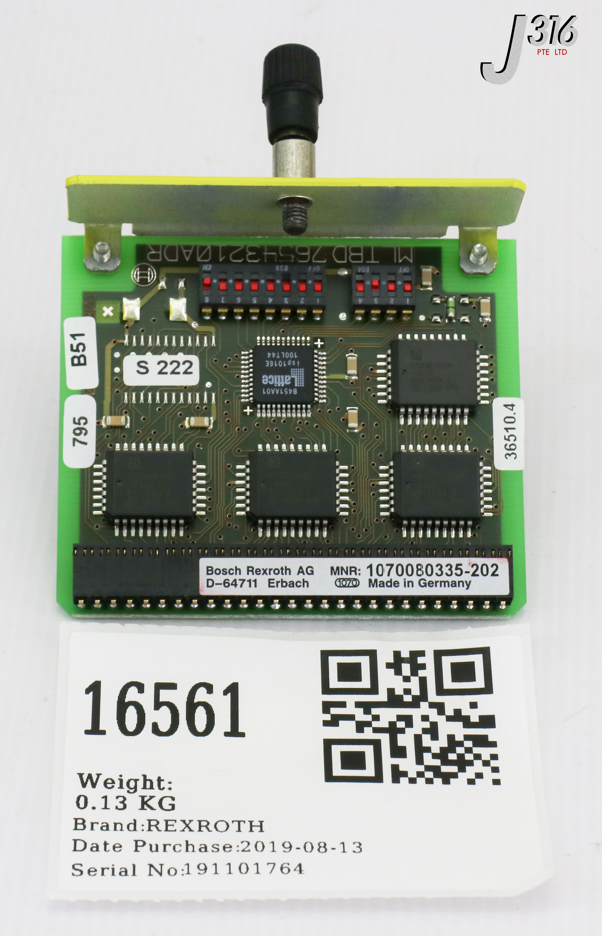 16561 BOSCH REXROTH SERVODYN D B-LP, 1070080335-202 (NEW IN BOX) PM VMS/000/0.47-7,8-D