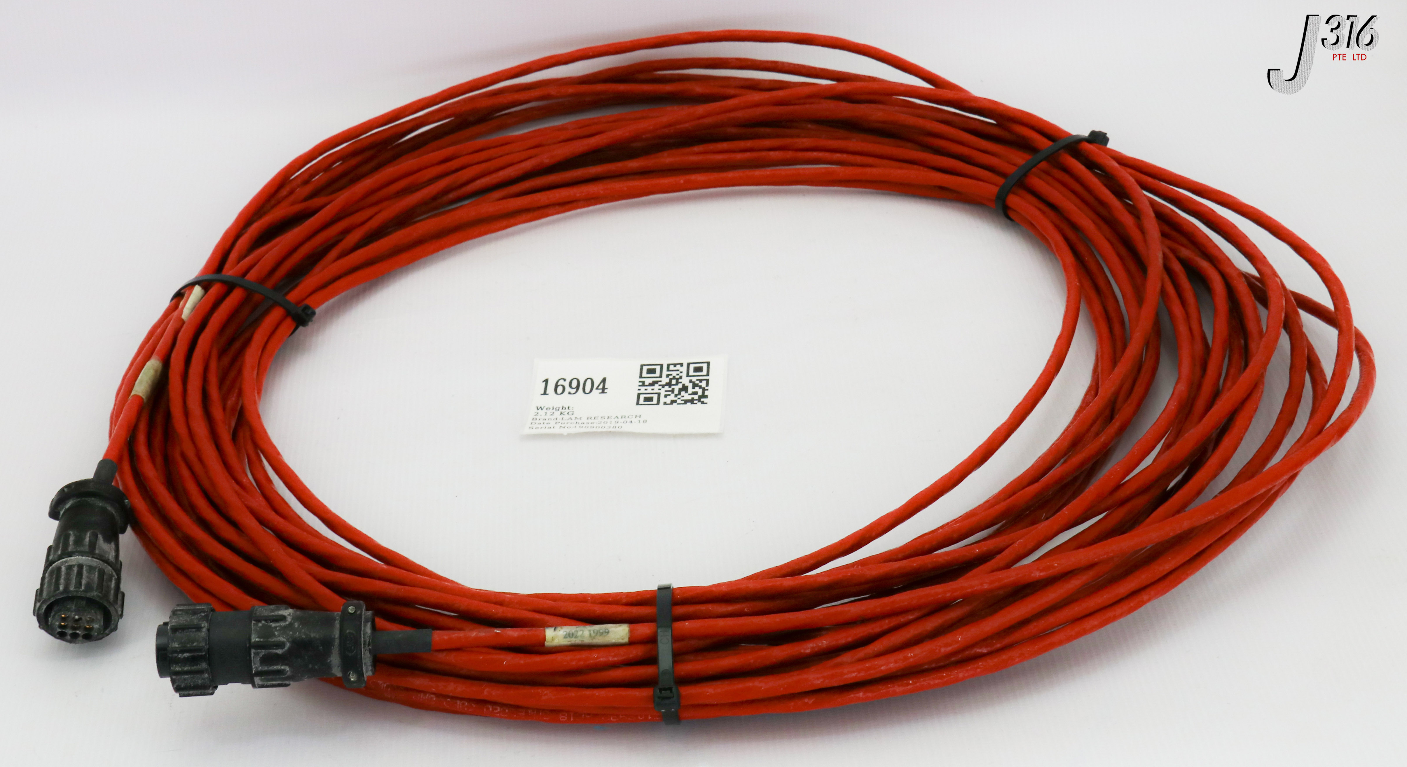 16904 LAM RESEARCH CABLE ASSY 853-034175-080 – J316Gallery