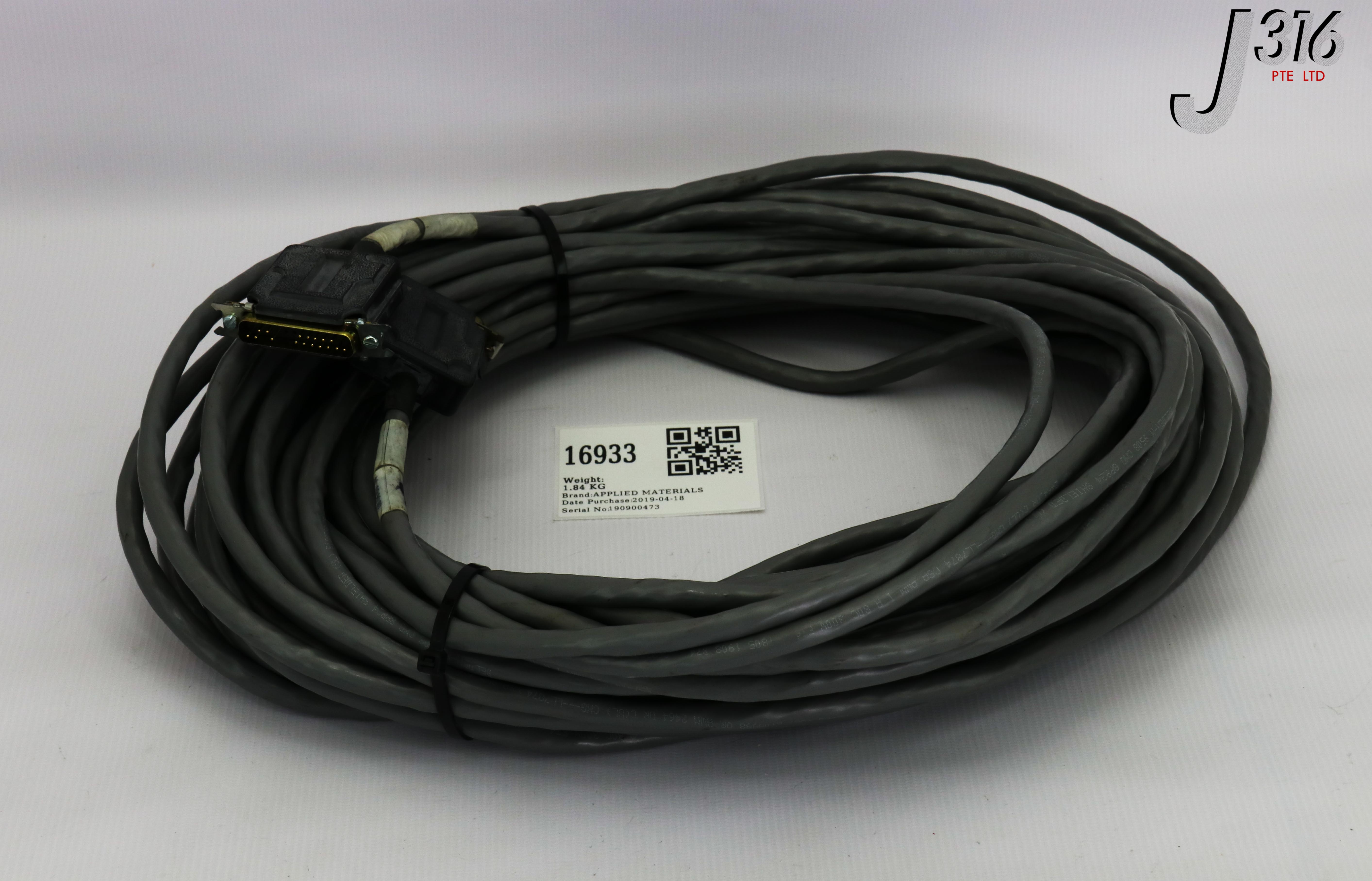 16933 APPLIED MATERIALS CABLE ASSY, 25M 0150-04613