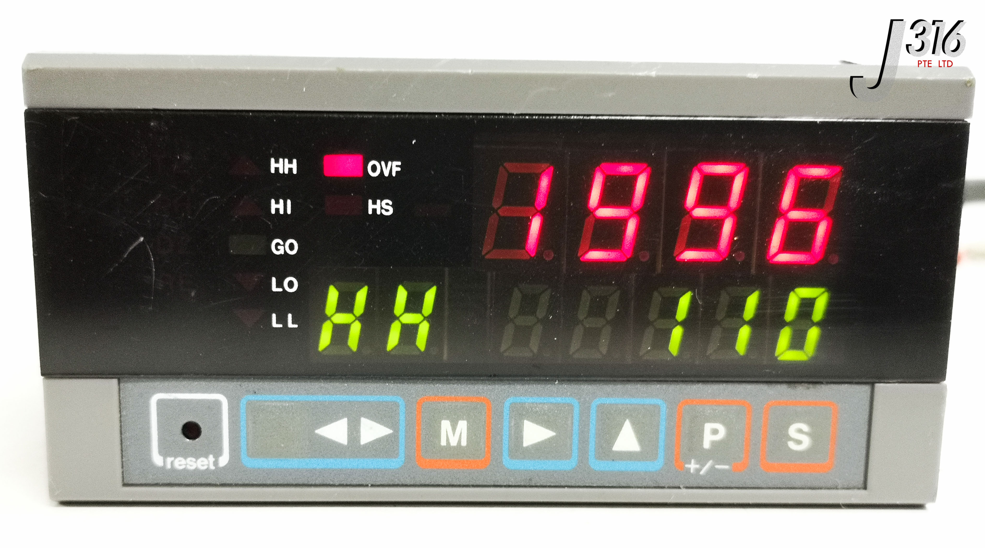 17462 ASAHI KEIKI DIGITAL PANEL METER AMH-752-11-22-1