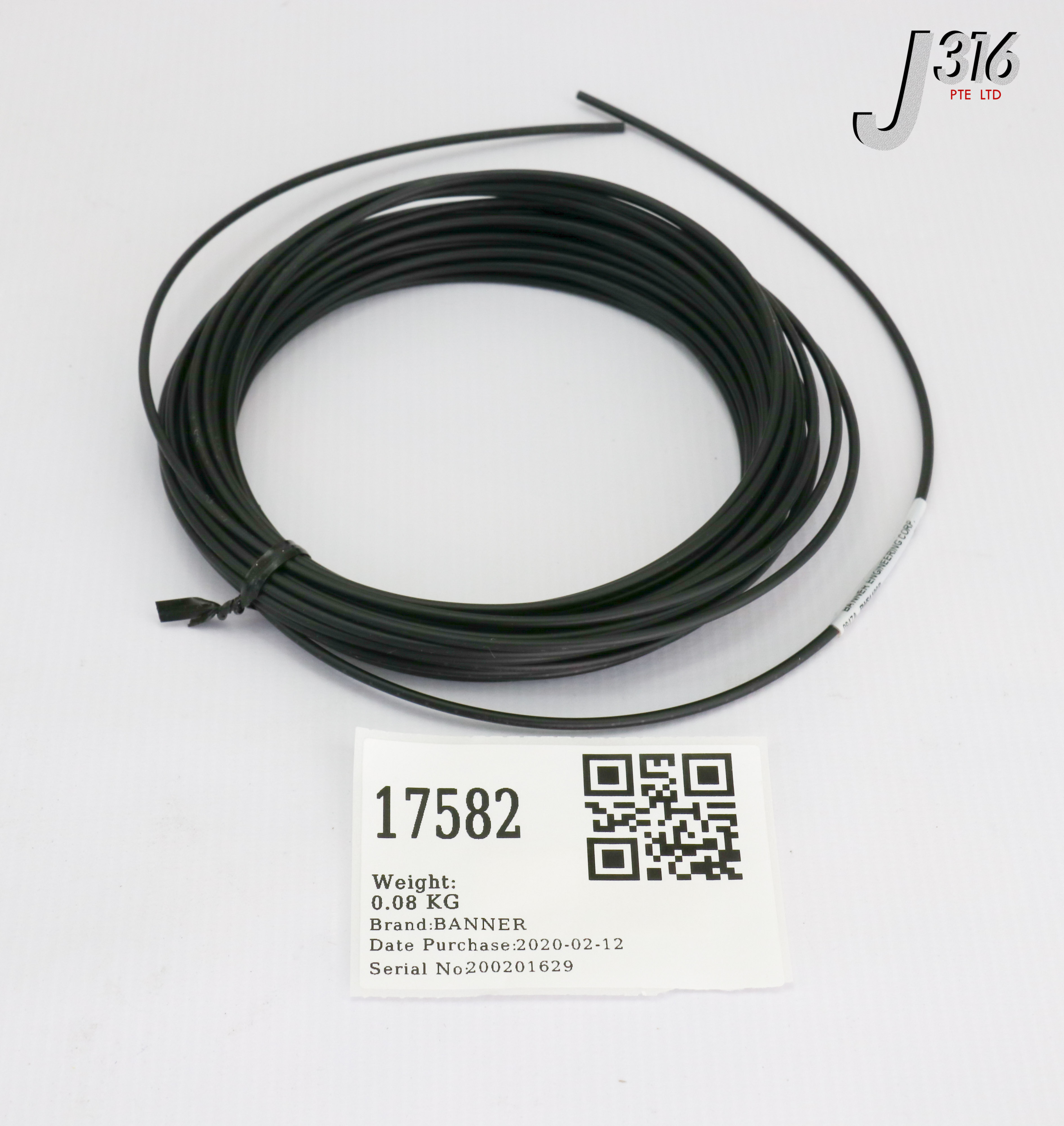 17582 BANNER FIBER POLISHED PHOTOELECTRIC SLEEVE, 70417 (NEW IN OPEN BOX) PWS4100P
