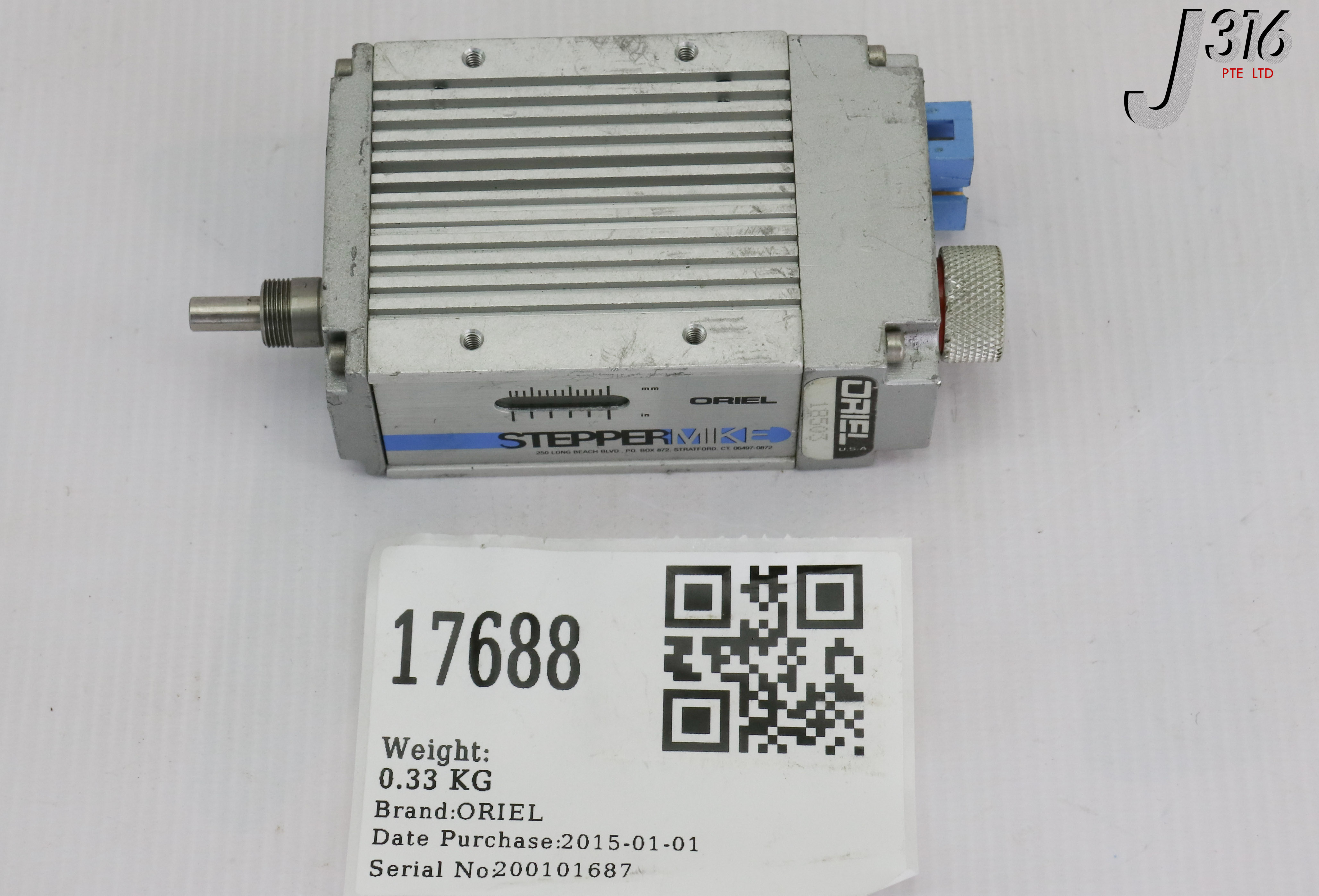 17688 ORIEL STEPPERMIKE POSITIONER ACTUATOR 18503