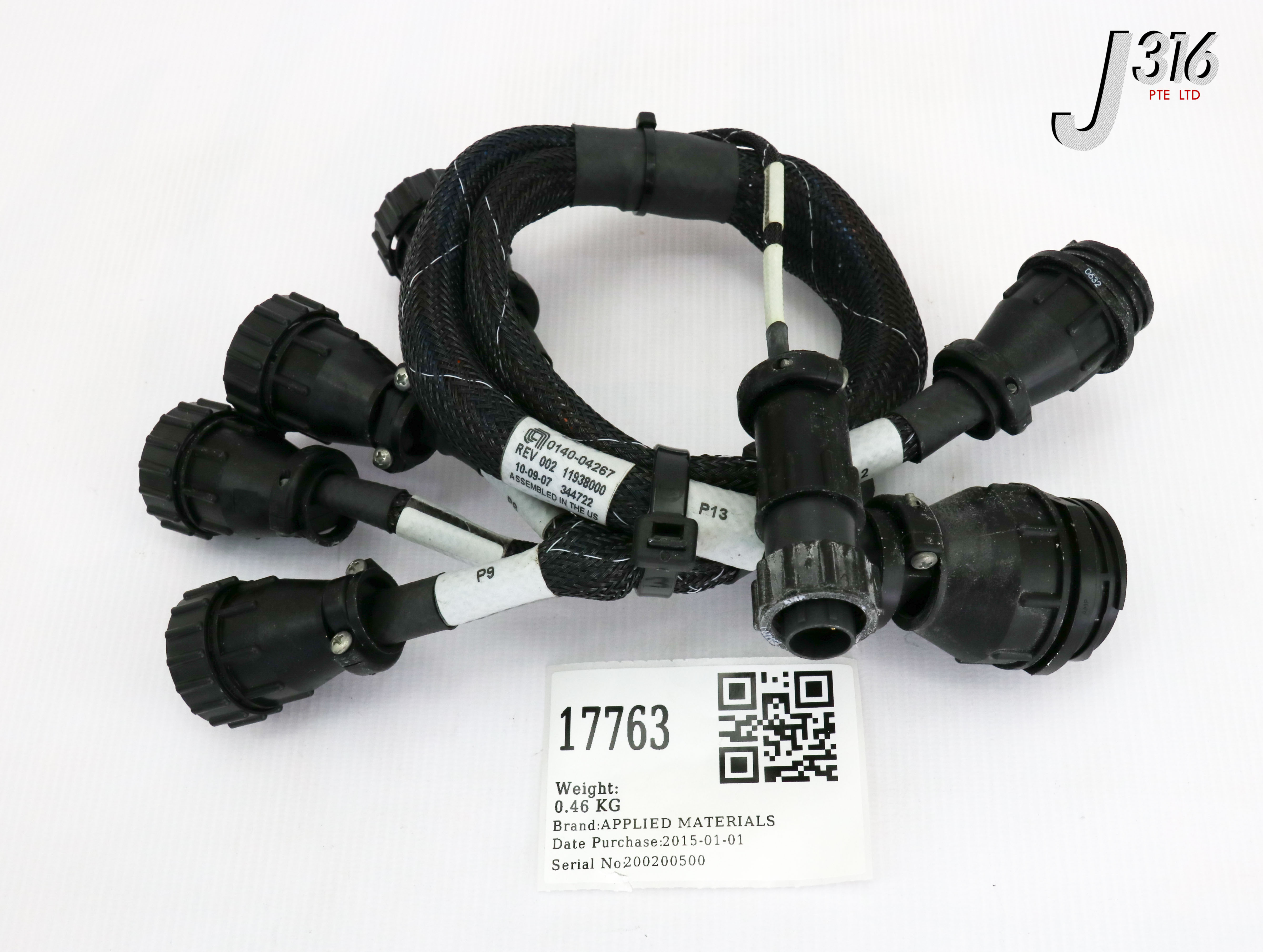 17763 APPLIED MATERIALS HRNS ASSY MF INTERCONNECT 0140-04267