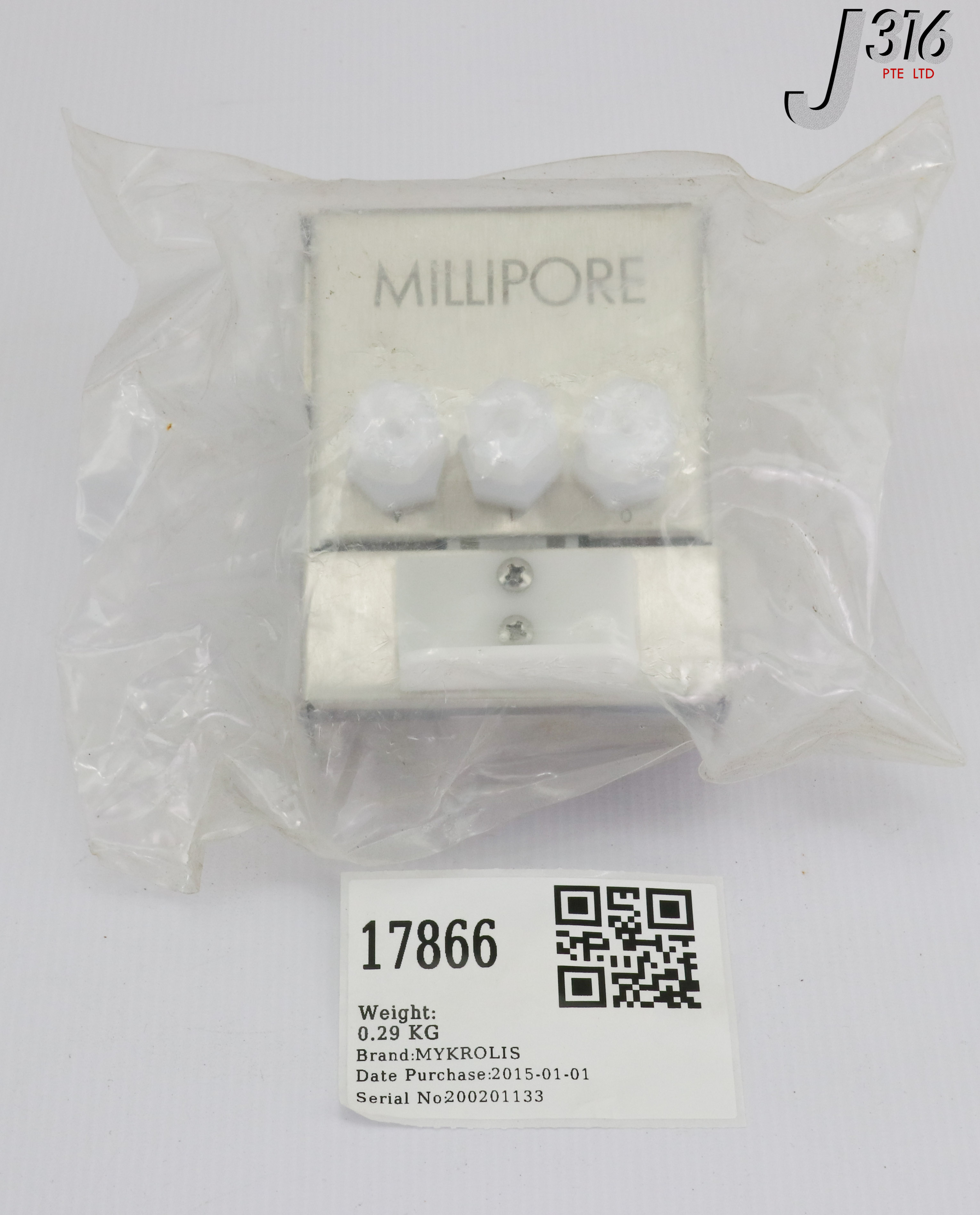 17866 MYKROLIS EASY ORING MANIFOLD SUBASSEMBLY (NEW) 110380