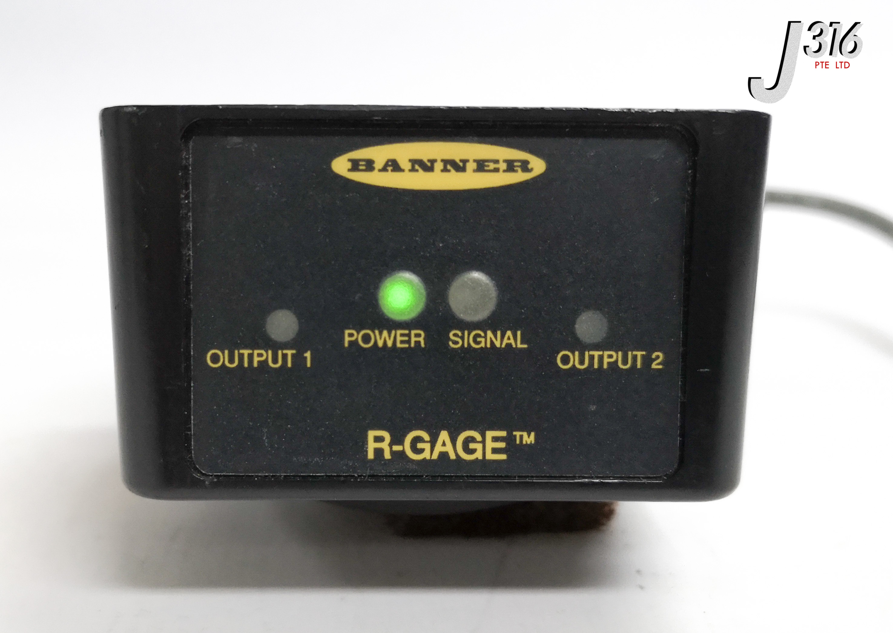 18017 BANNER R-GAGE RETROREFLECTIVE SENSOR, PN: 79027 (NEW IN OPEN BOX) QT50RAF-UK