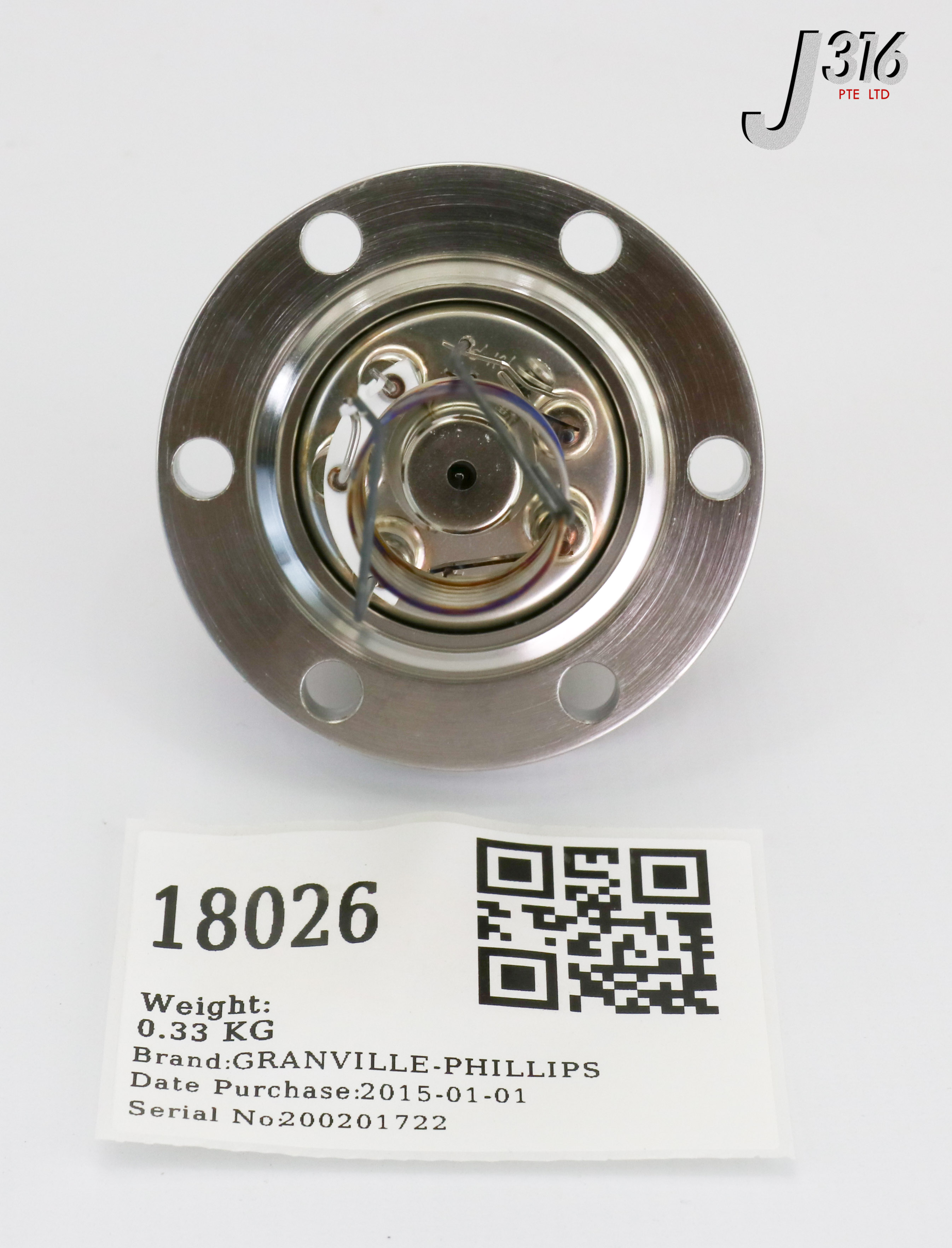 18026 GRANVILLE-PHILLIPS 274 BAYARD-ALPERT TYP IONIZATION GAUGE TUBE 274 043