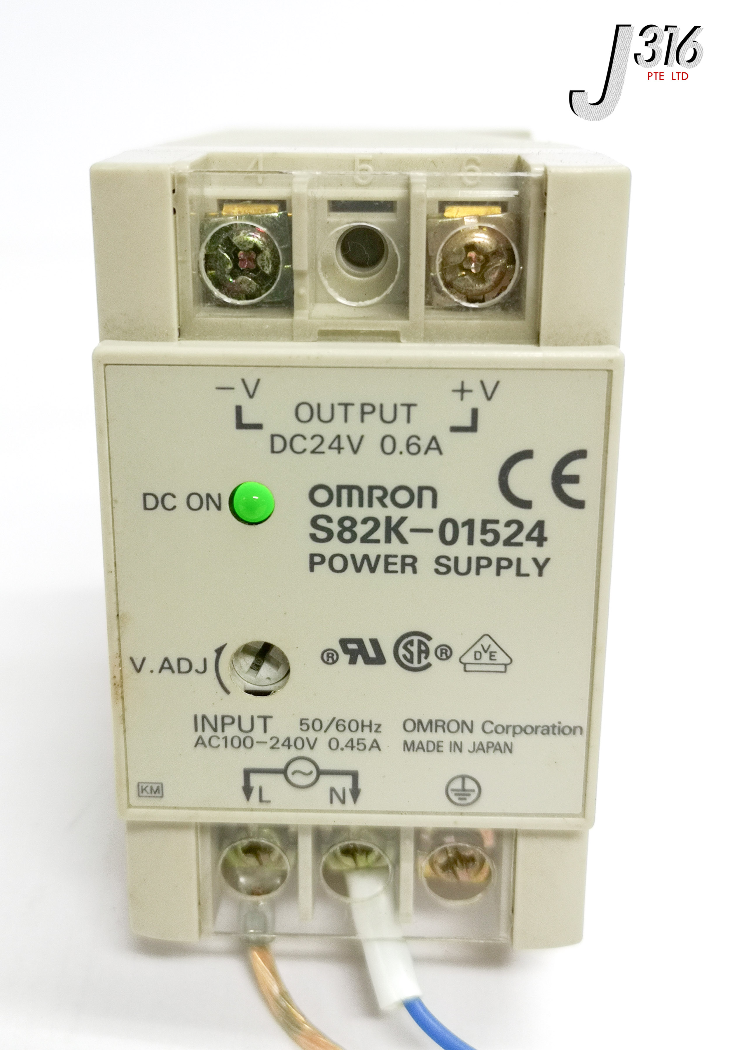 OMRON S82K-01524 POWER SUPPLY 