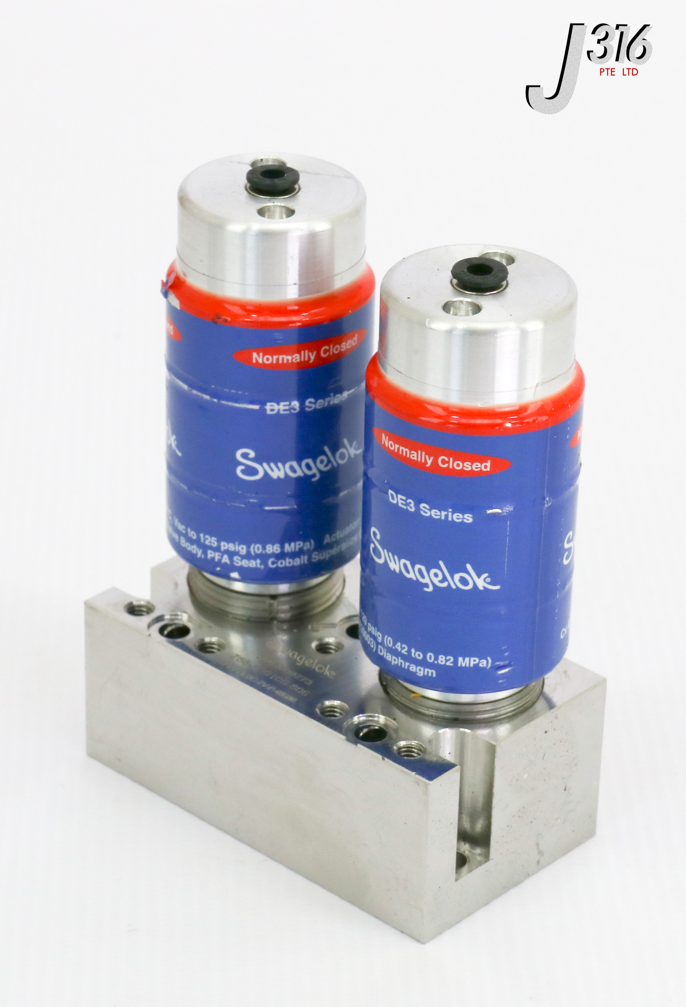 18498 SWAGELOK DIAPHRAGM VALVE DE3 SERIES, 766-190106-806 6LVV-DE3C-2V ...