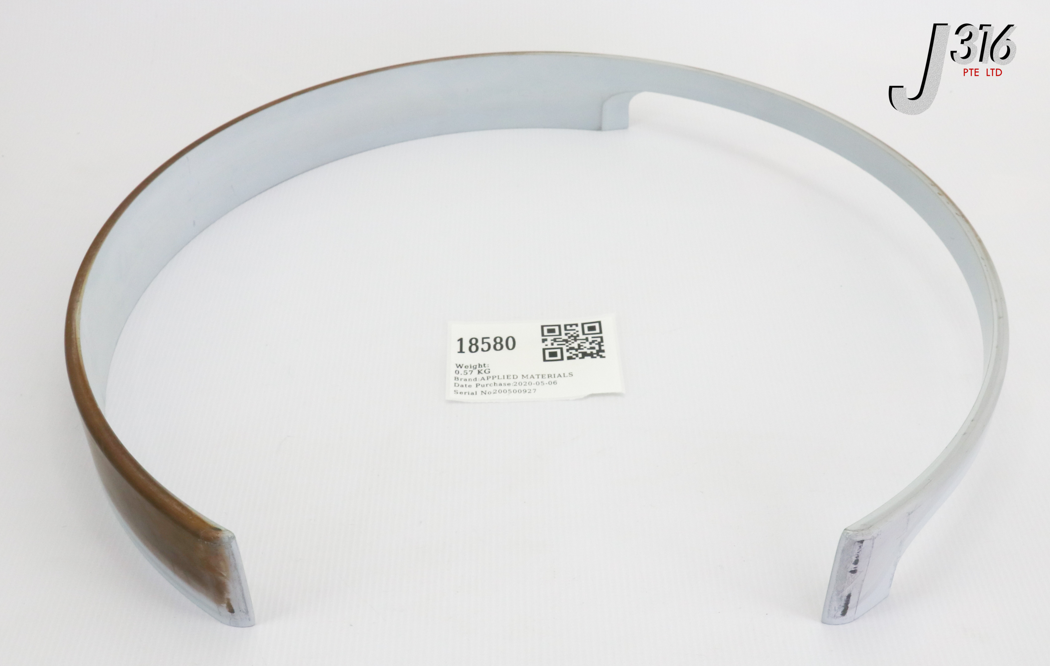 18580 APPLIED MATERIALS SPACER, CHAMBER 2, PRODUCER SE (PARTS) 0021-24182