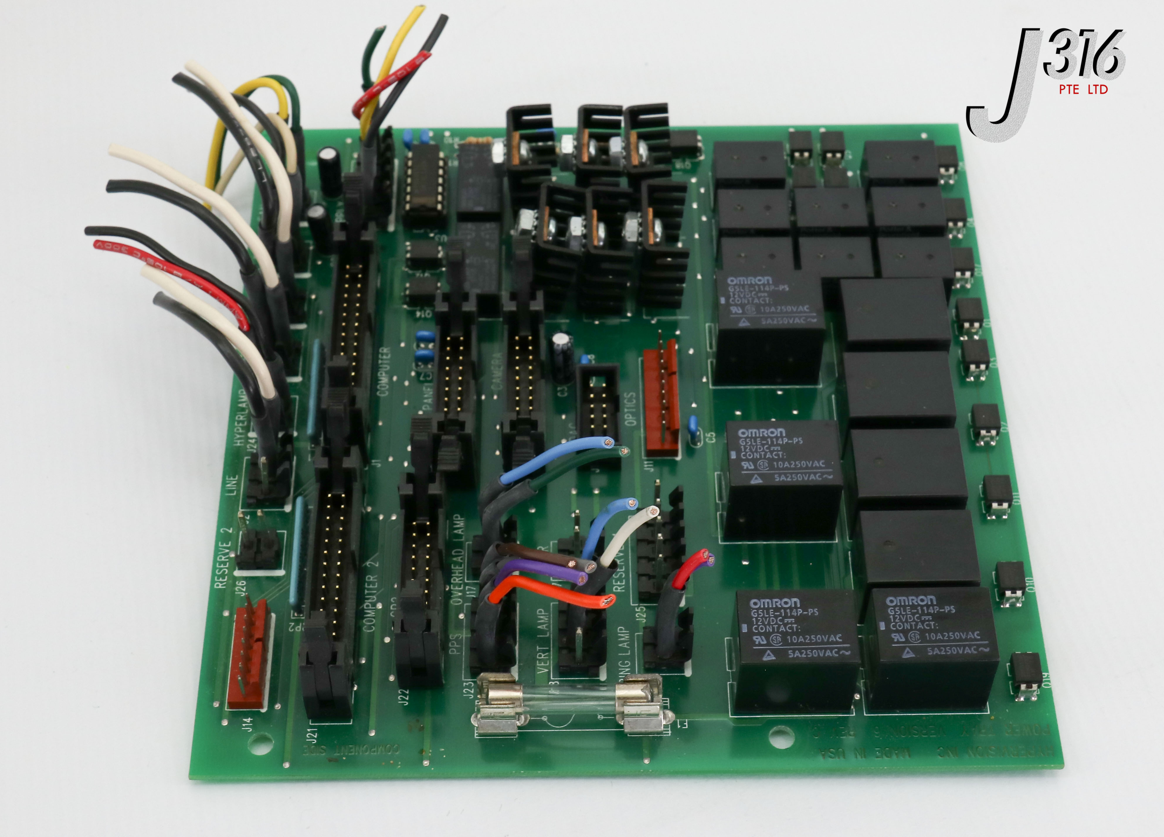 19667 HYPERVISION INC PCB ASSY, COMPUTER INTERFACE CARD POWER TRAY ...