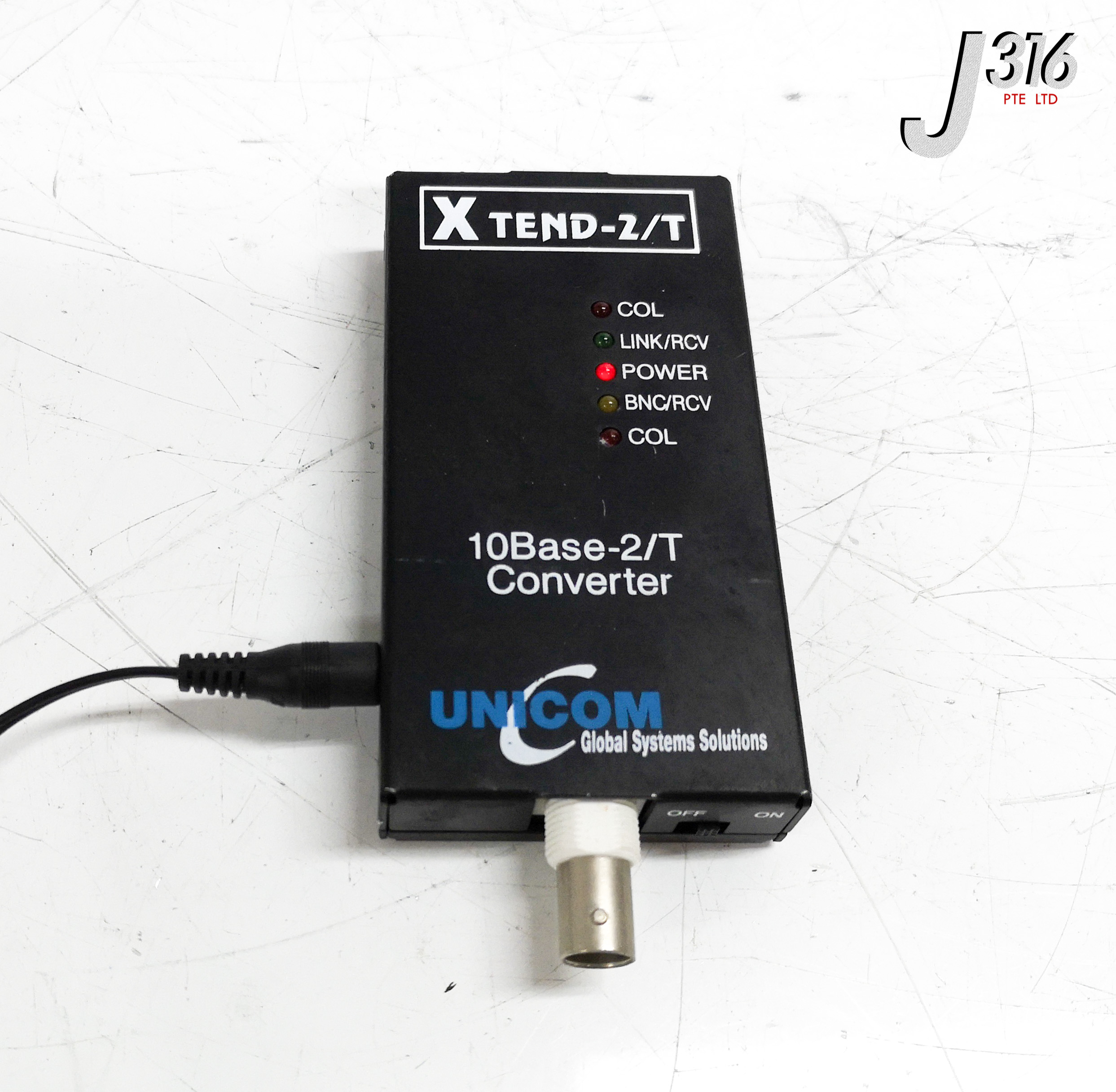 19900 UNICOM 10 BASE-2/T CONVERTER XTEND-2/T