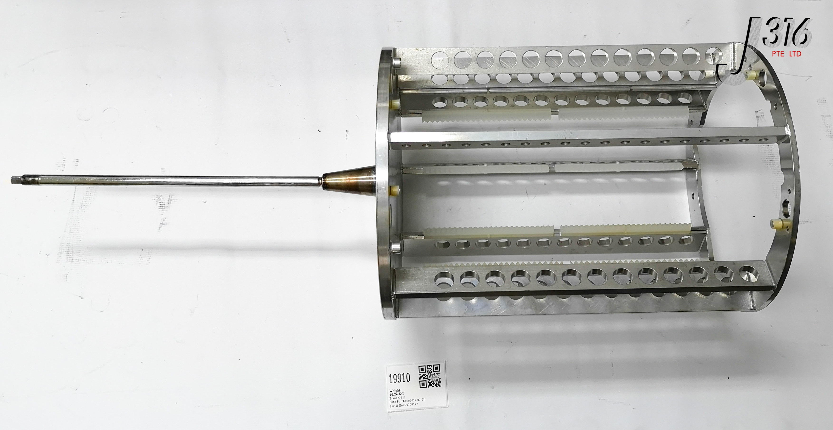 19910 SEMITOOL COMB, ROTOR FOR SEMITOOL SRD, 200MM 000M4620-03