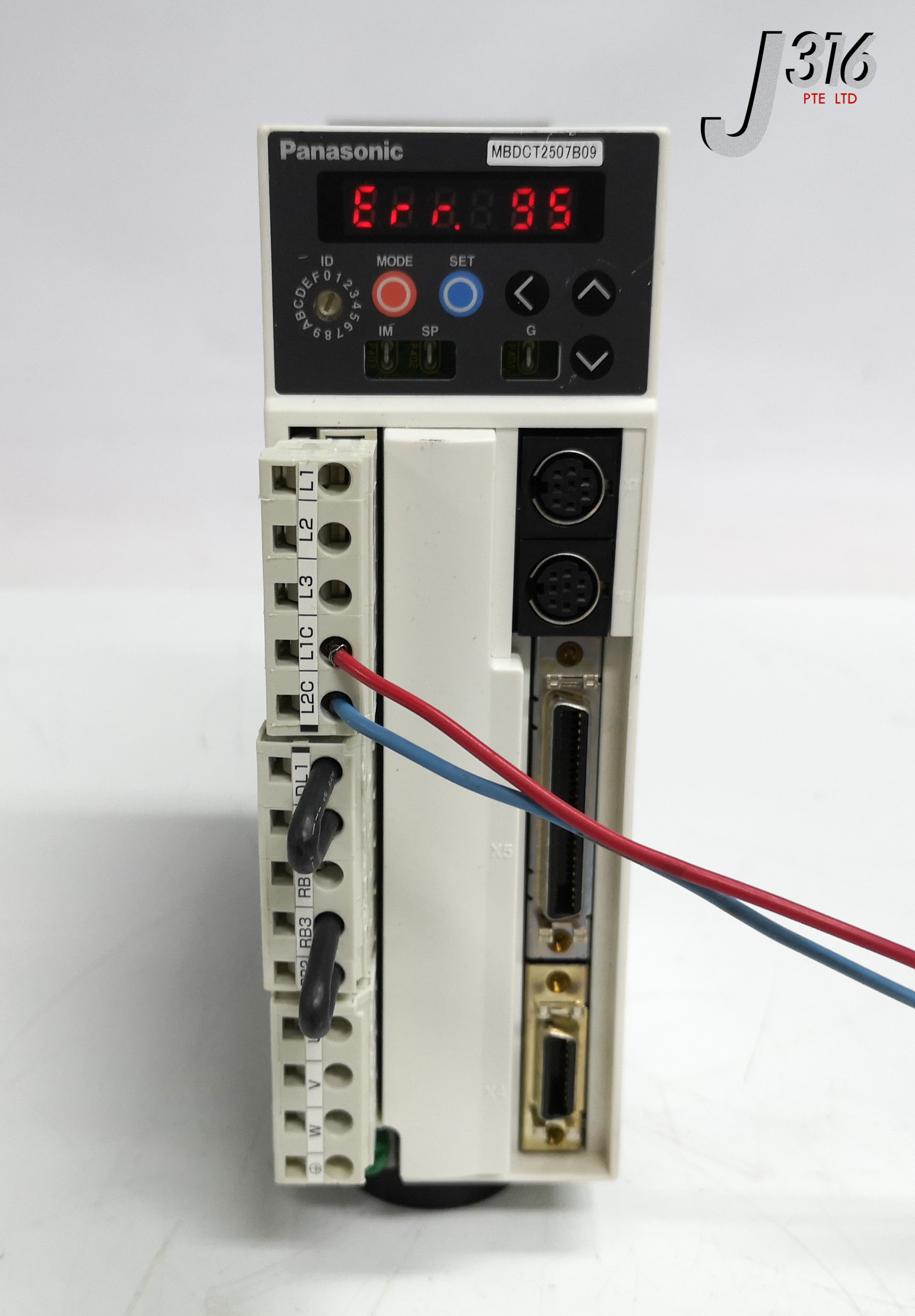 19980 PANASONIC AC SERVO DRIVE MBDCT2507B09
