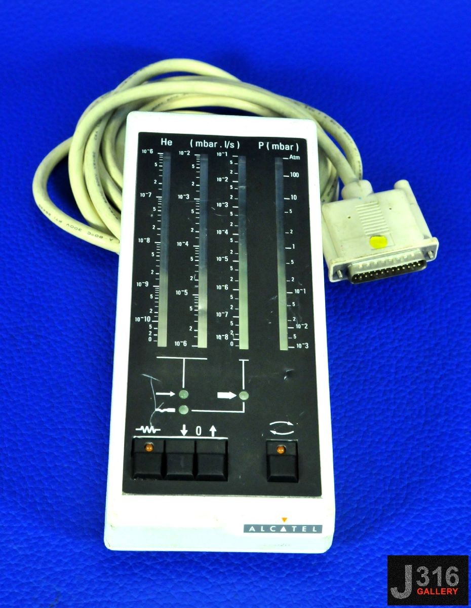 2403 ALCATEL HELIUM GAS ANALYSER 98 0178 007
