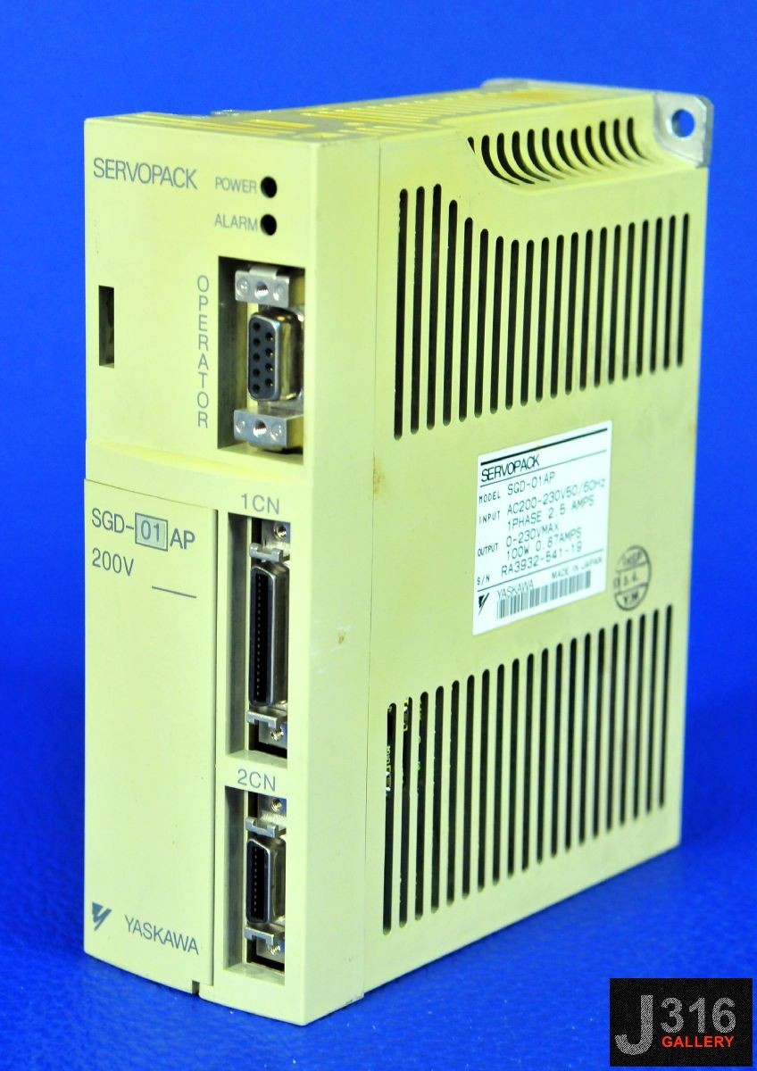 2457 YASKAWA SERVOPACK SERVO DRIVE SGD-01AP