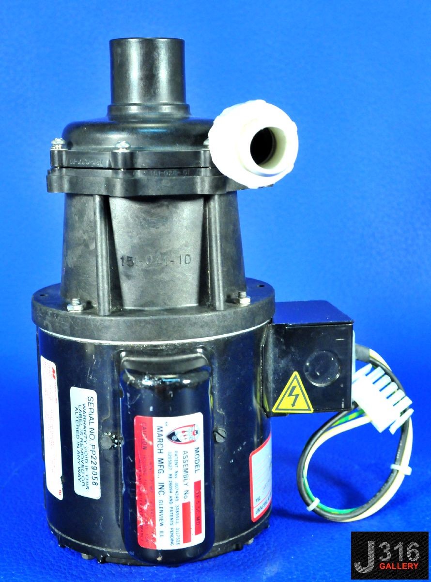 2583 MAGNETEK CENTRIFUGAL PUMP W/ MARCH MOTOR, TE-5.5C-MD HF1D009N
