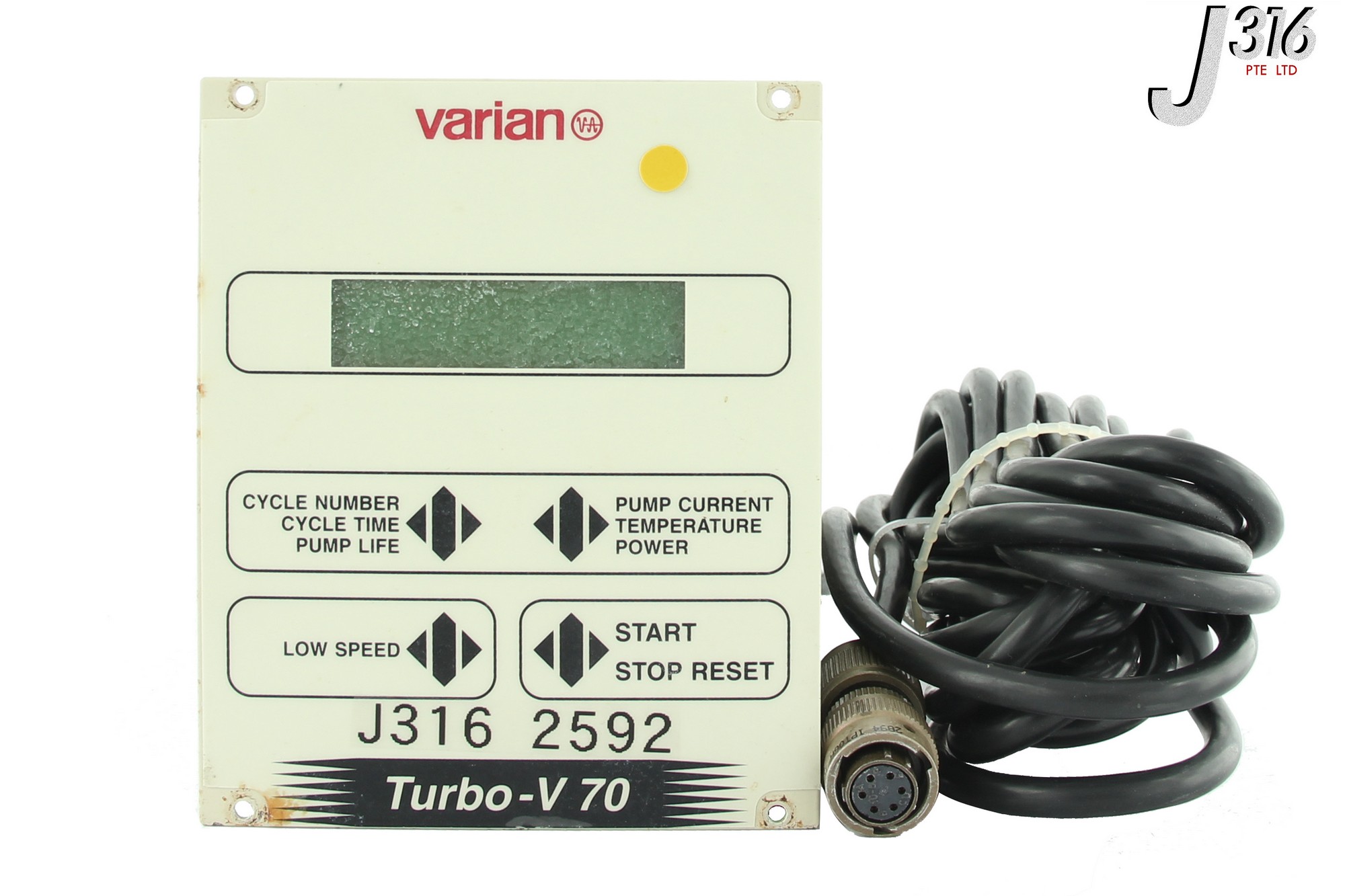 2592 VARIAN TURBO-V 70 CONTROLLER 9699505