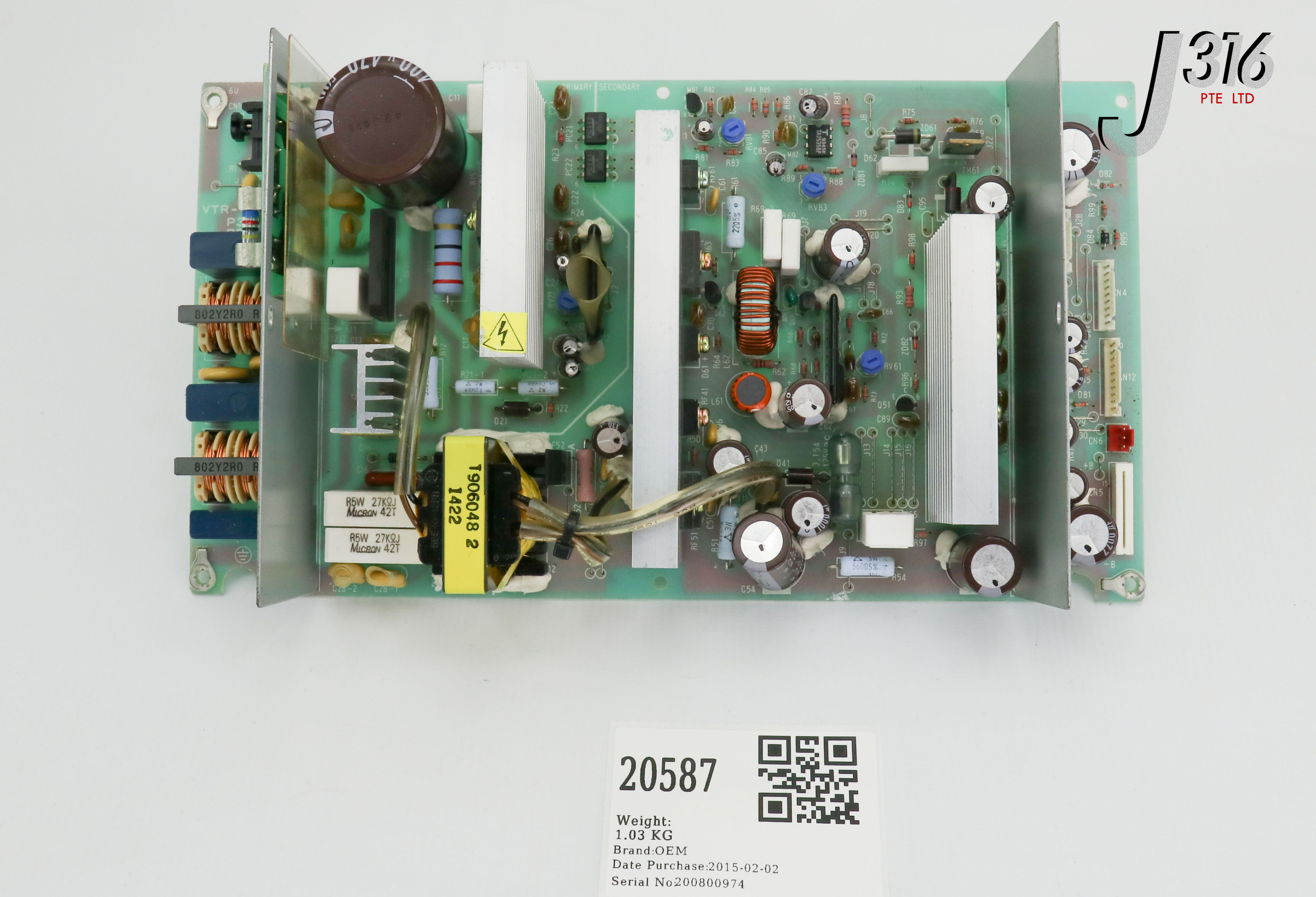 20587 OEM PCB ASSY VTR-P3AP3E