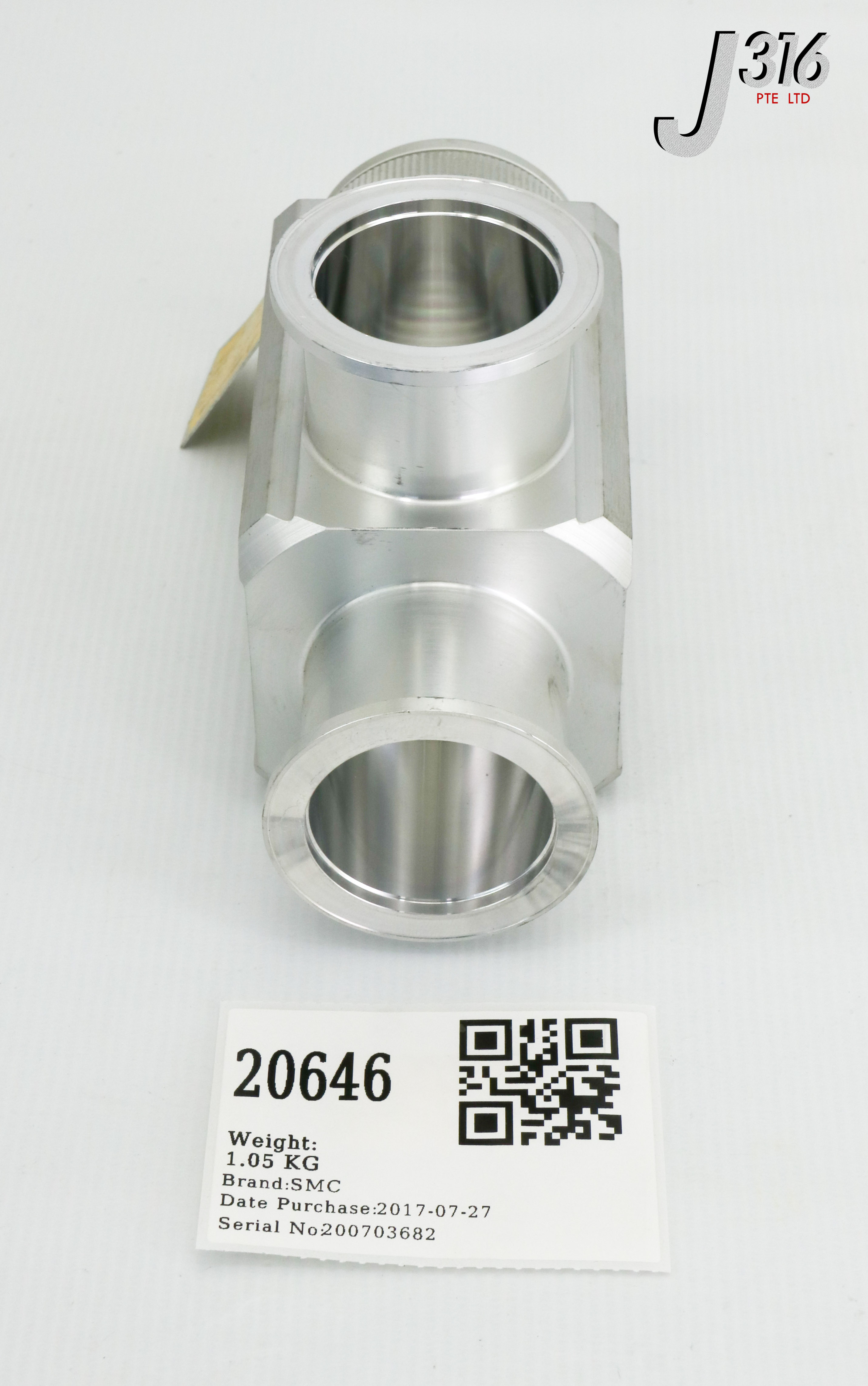 20646 SMC XLA HIGH VACUUM VALVE XLH-40