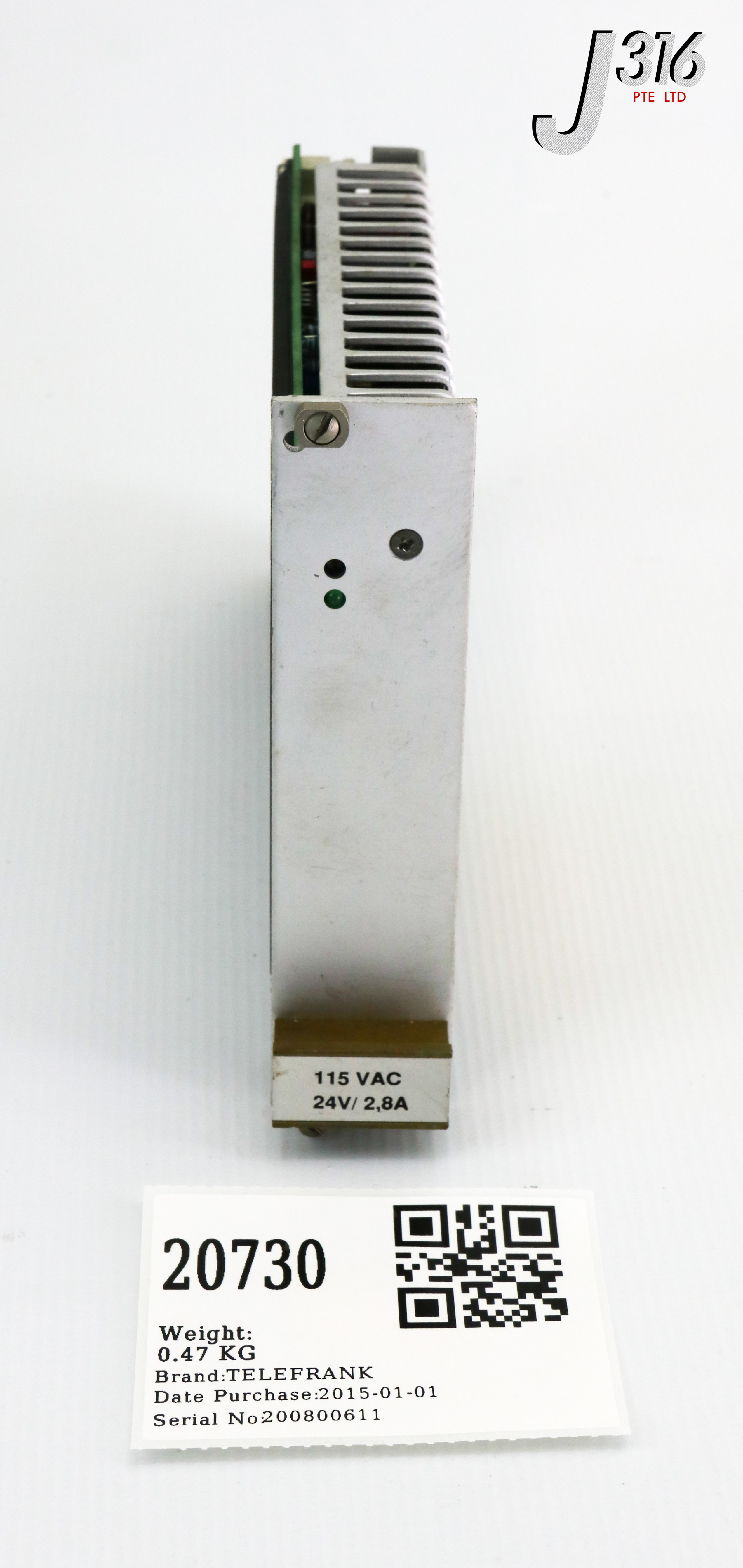20730 TELEFRANK POWER CONVERTER EPW61-24/115