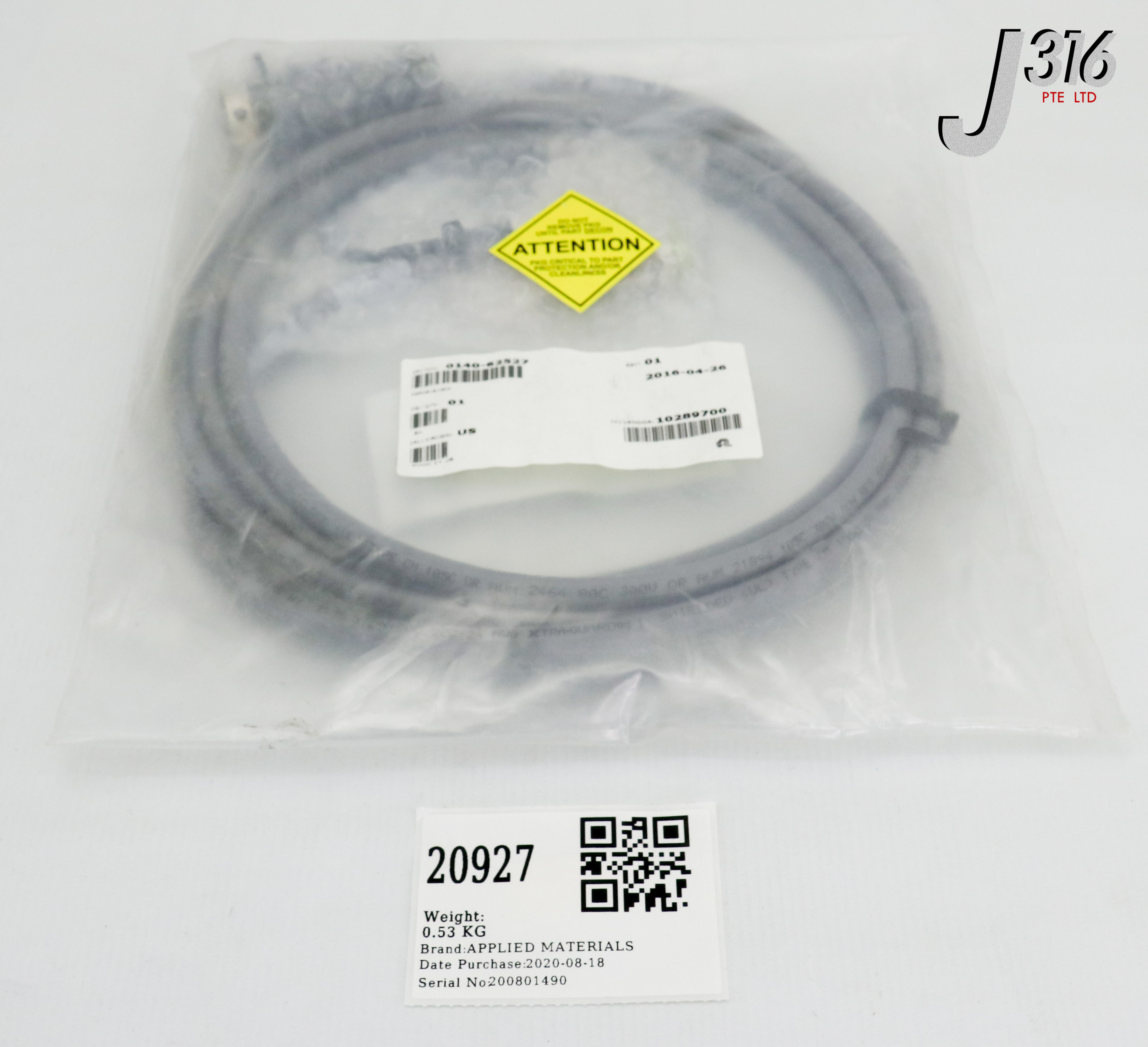 20927 APPLIED MATERIALS HARNESS ASSY (NEW) 0140-62527