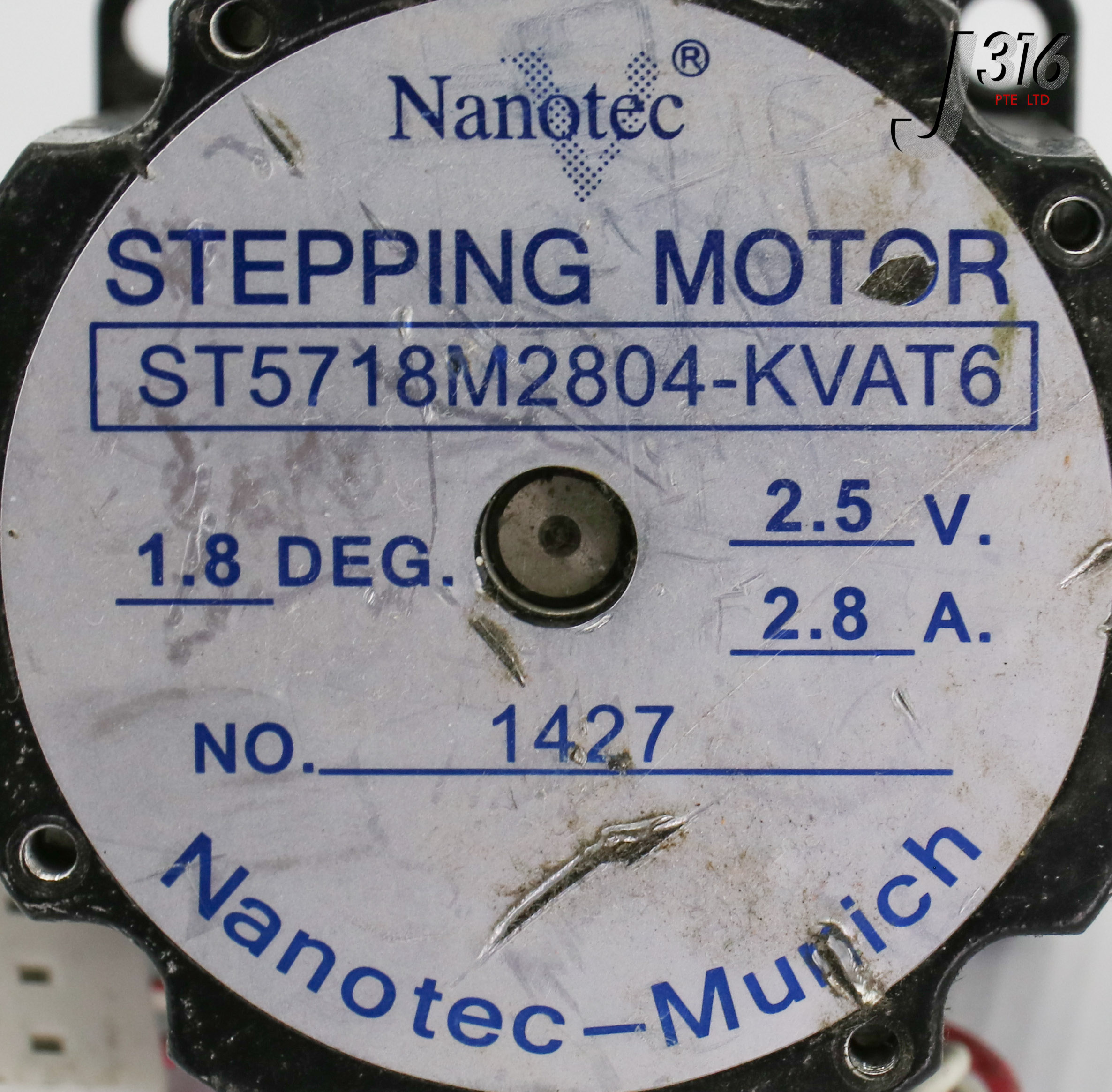 Details about   22074 NANOTEC MUNICH 1.8° STEPPING MOTOR ST5718M2804-KVAT6 