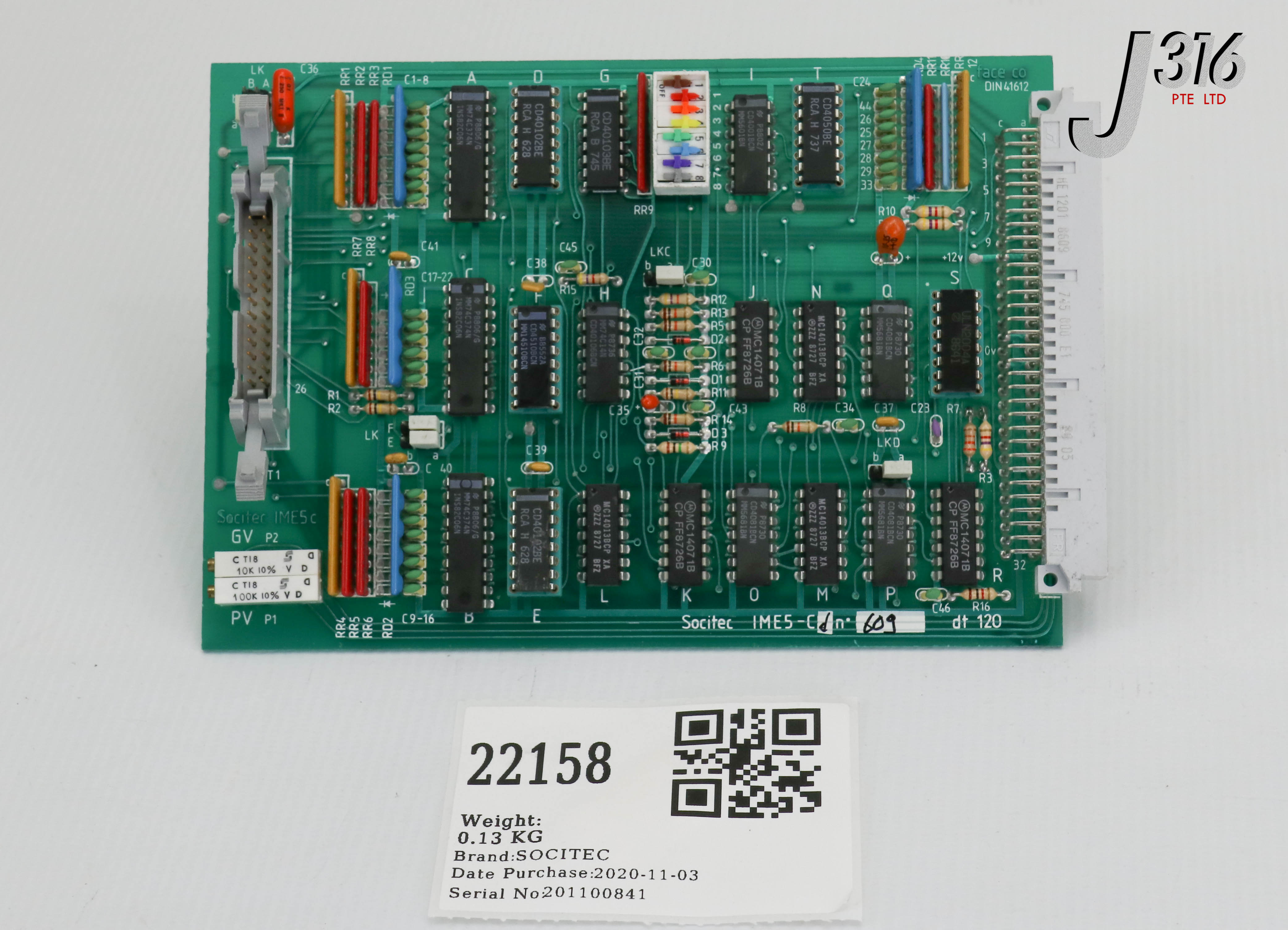22158 SOCITEC PCB ASSY IME5-CDN.60G
