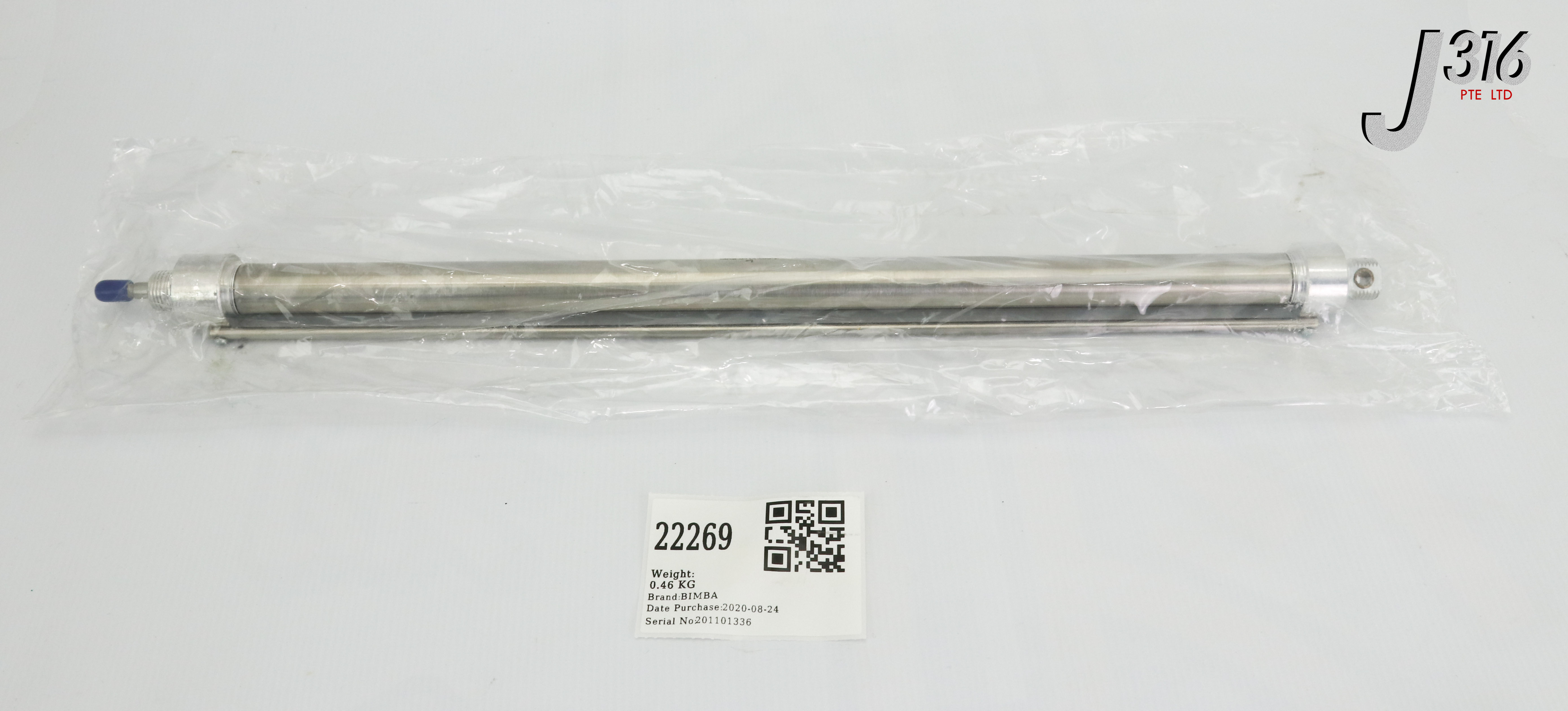 22269 BIMBA PNEUMATIC CYLINDER (NEW) MRS-0414-DXPZ