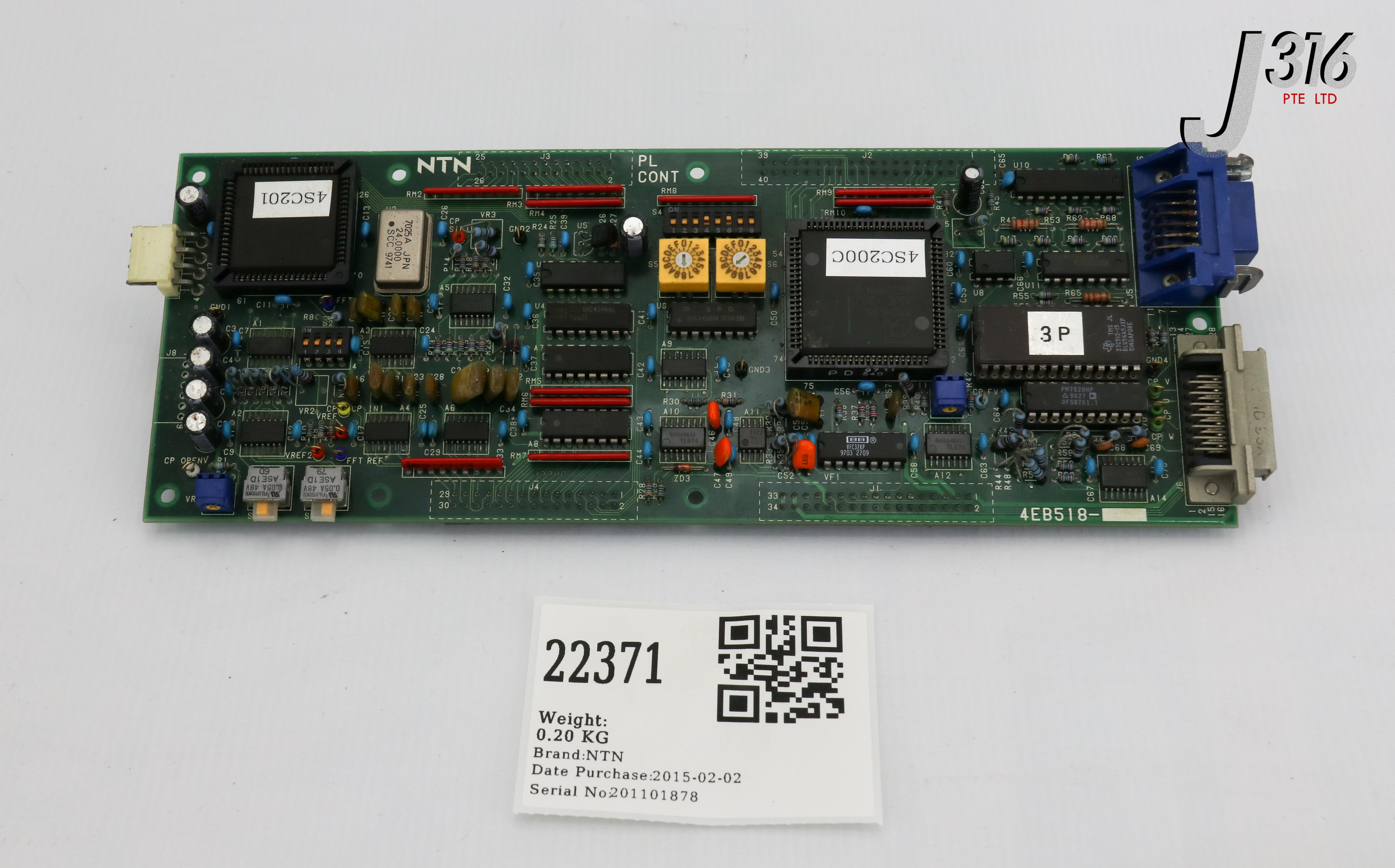 22371 NTN PCB, PL CONT 4EB518