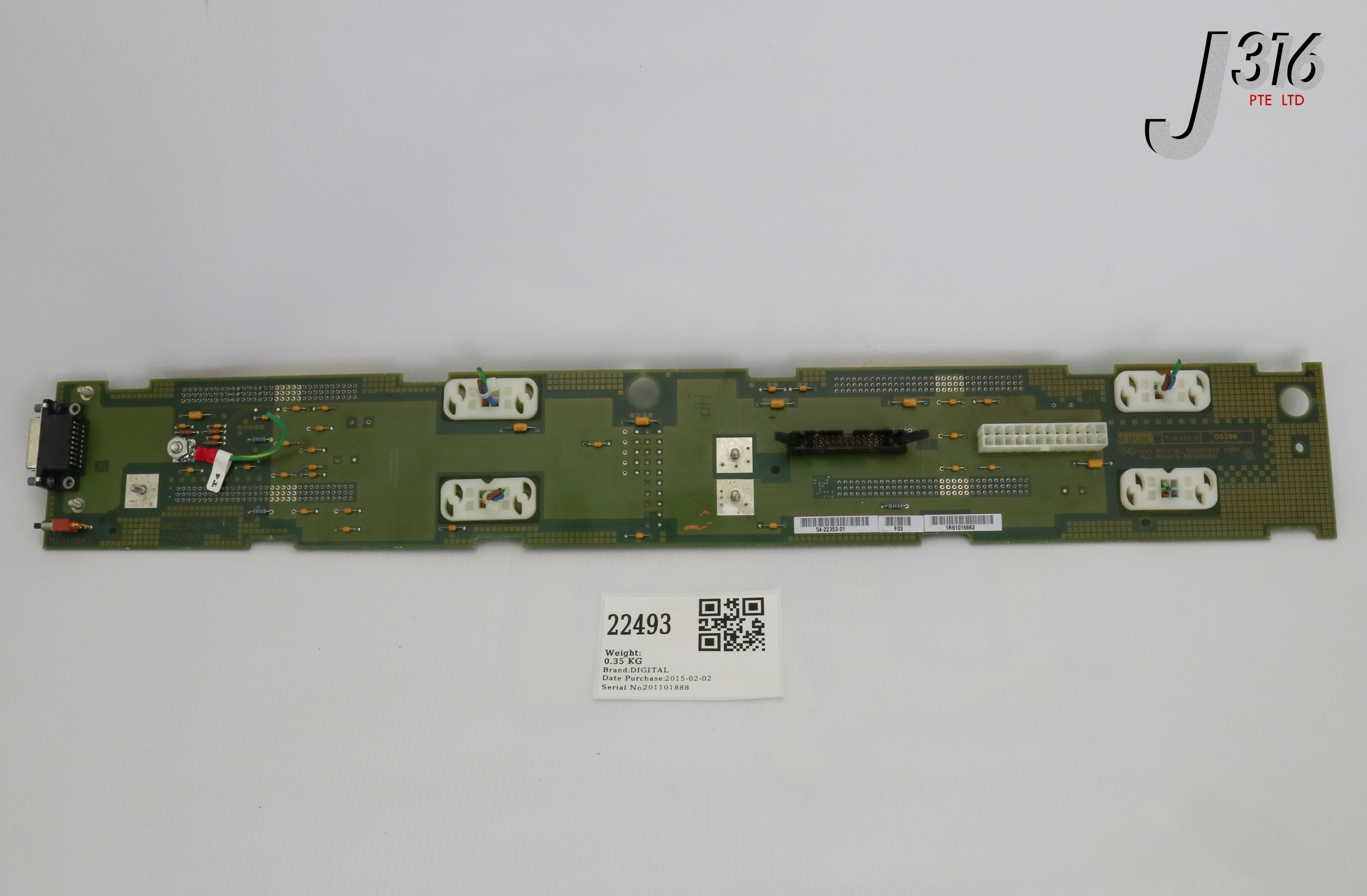 22493 DIGITAL EQUIPMENT PCB, DECHUB 900 MULTISWITCH NIJINSKY POWER BOARD MODULE 54-22353-01
