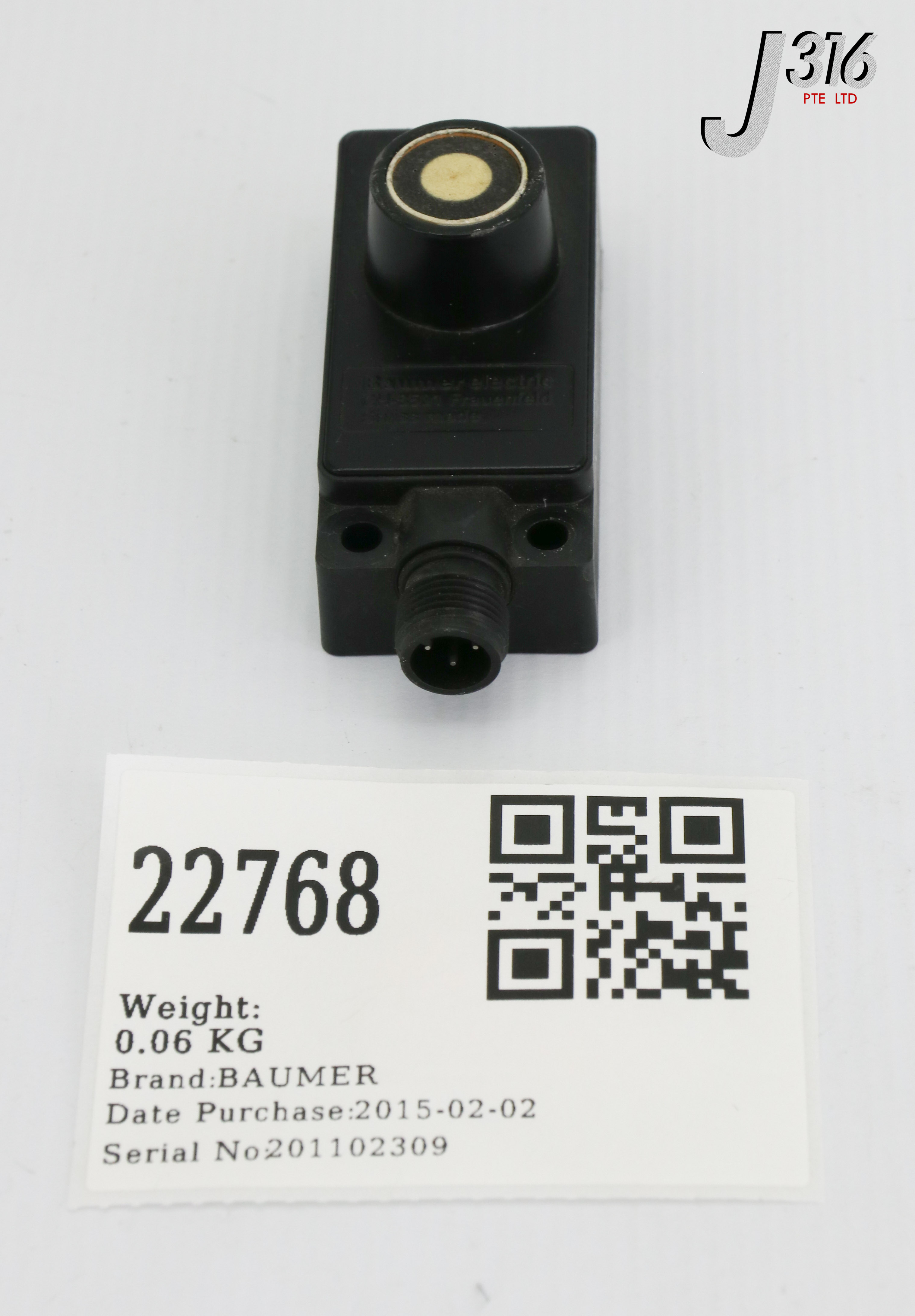 22768 BAUMER ULTRASONIC PROXIMITY SENSORS UZDK 30P6113/S14